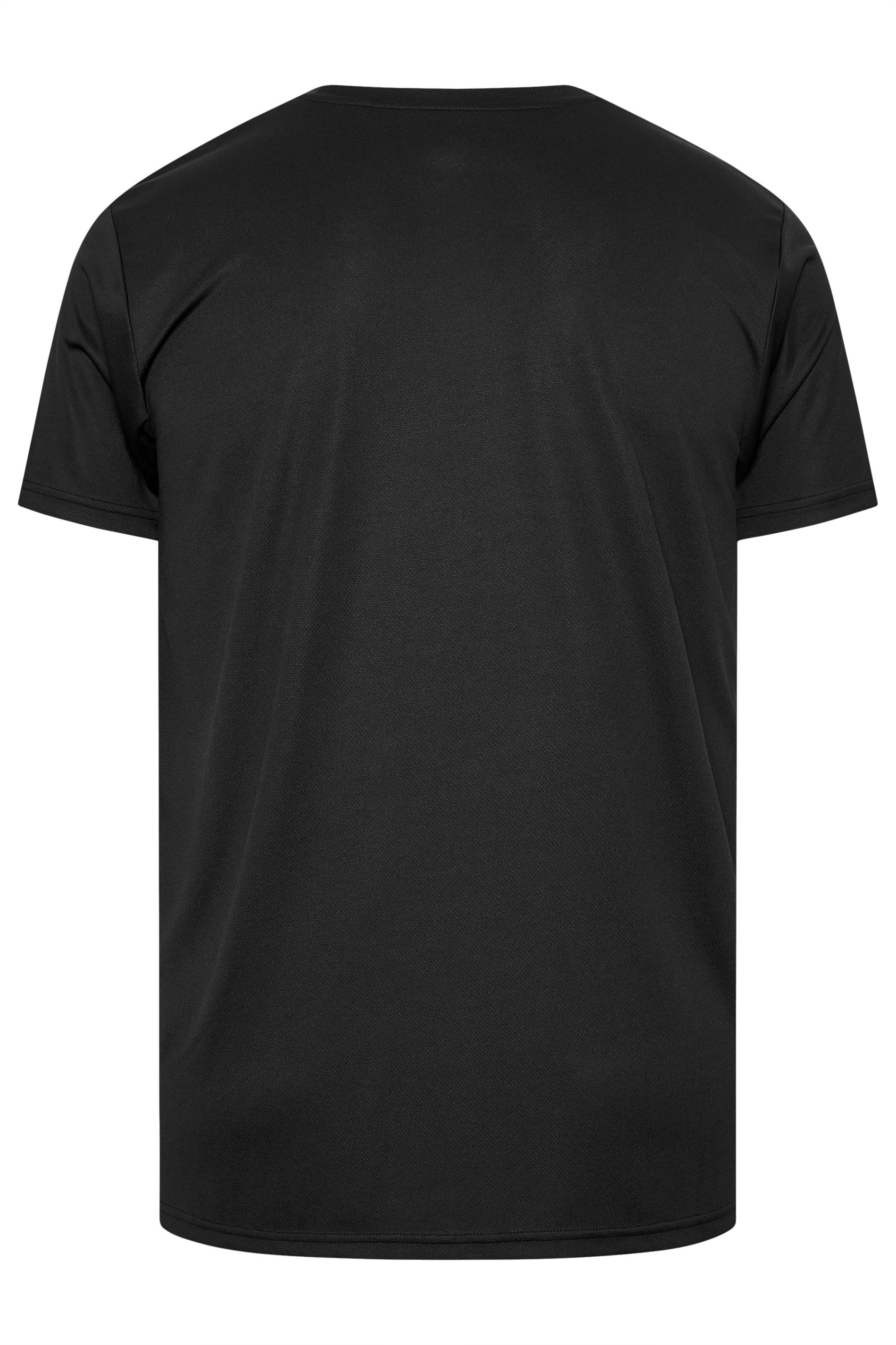 IronRhino Big & Tall Black Branded Performance T-Shirt | BadRhino 6