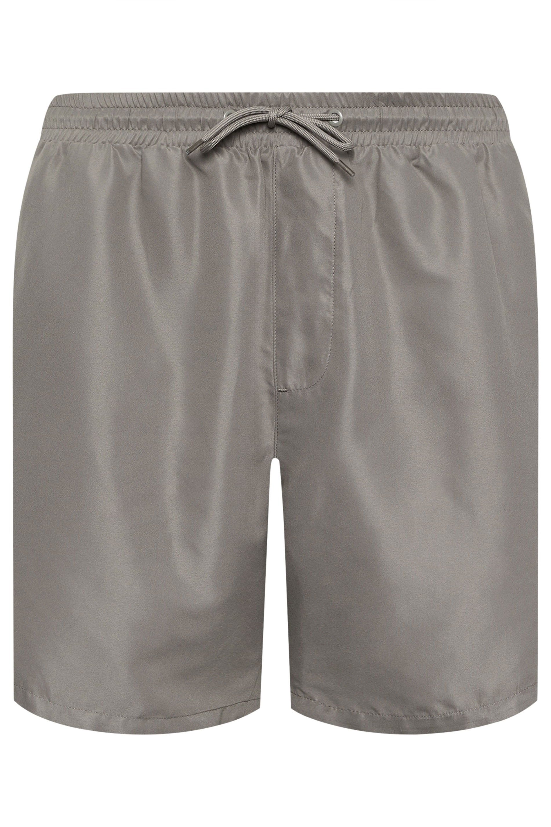 BadRhino Big & Tall Grey Swim Shorts | BadRhino 6