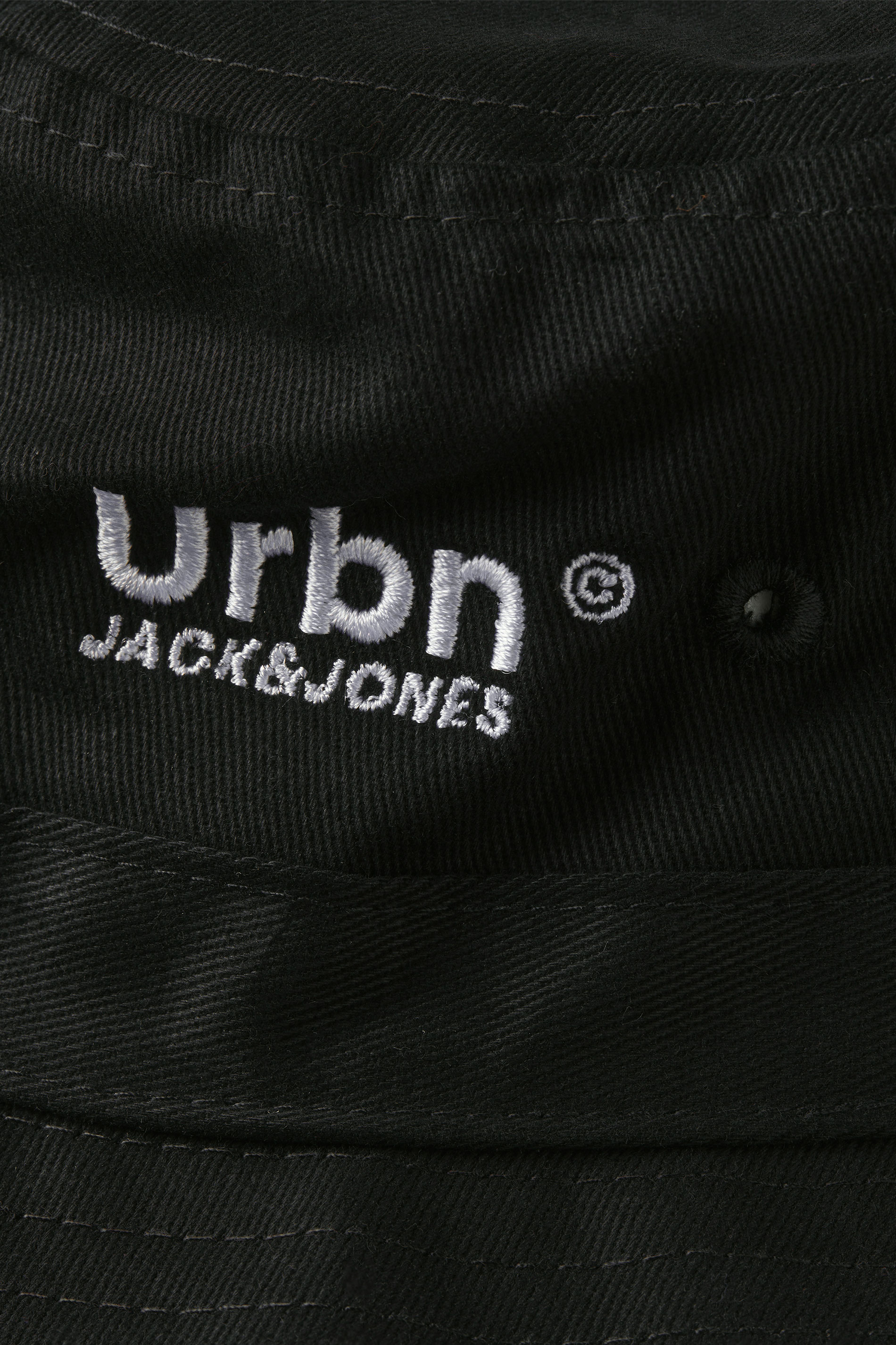 Jack & Jones Big & Tall Black Bucket Hat | BadRhino 1
