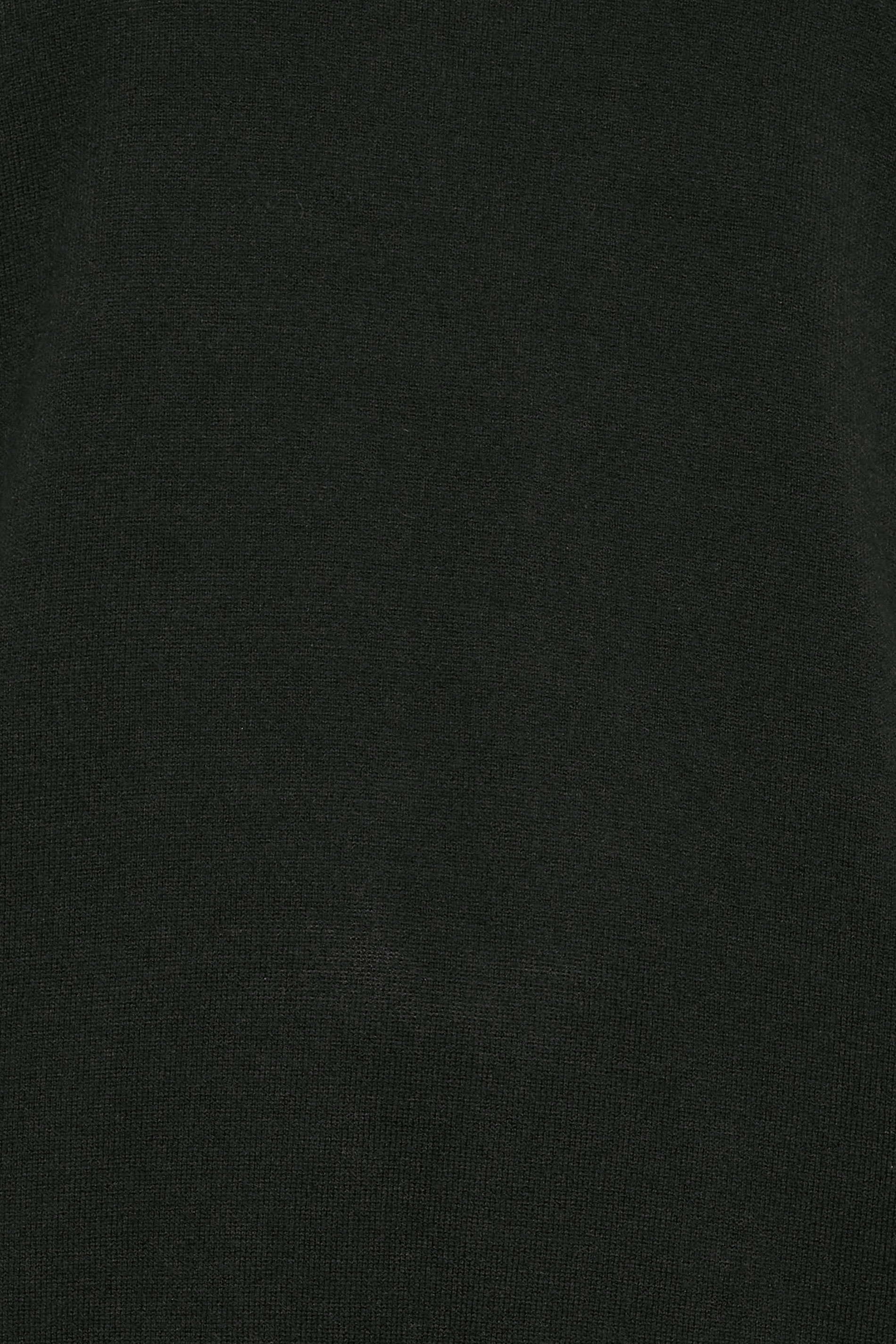 BadRhino Big & Tall Black Crew Neck Knitted Jumper | BadRhino 1