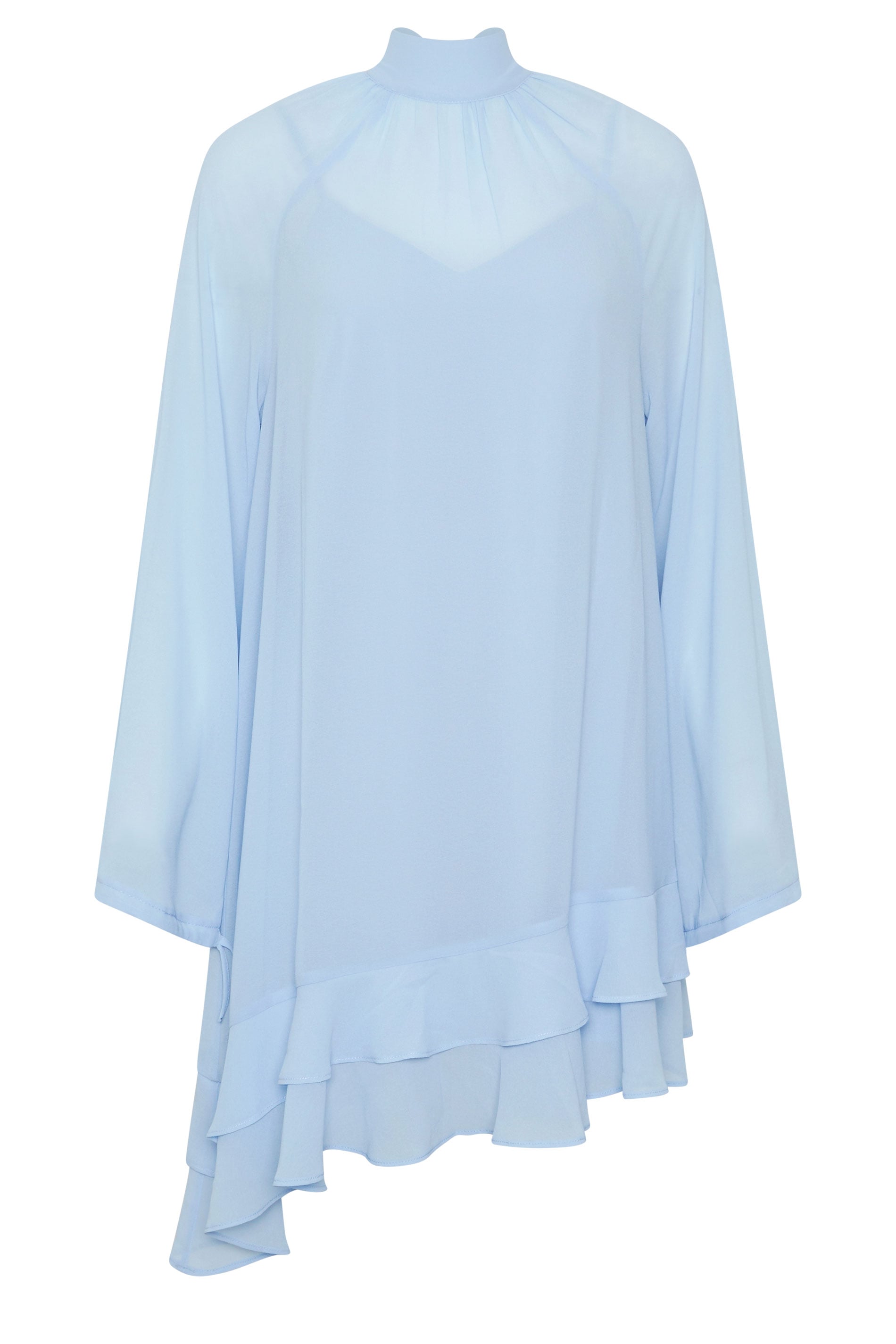 STAR Blue Asymmetric Mini Dress | StarByJM 3
