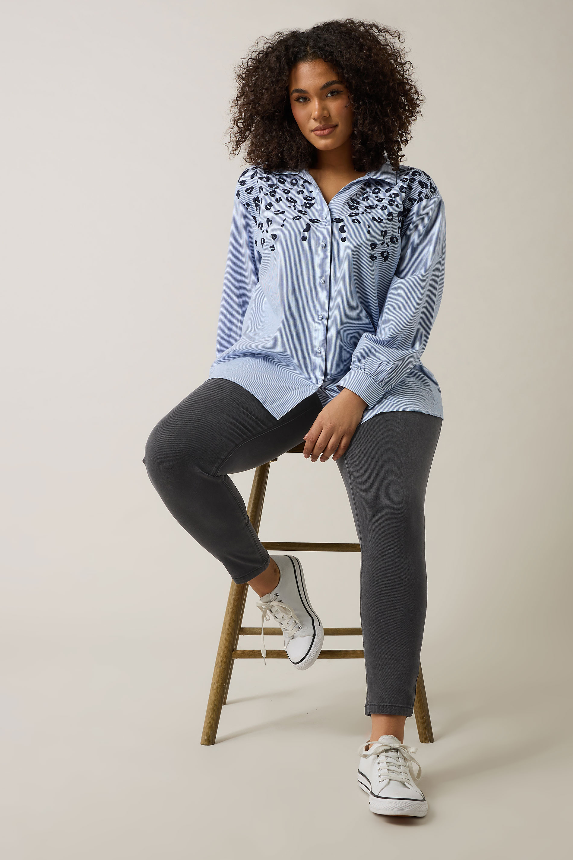 EVANS Plus Size Charcoal Grey Skinny Jeggings | Evans 1