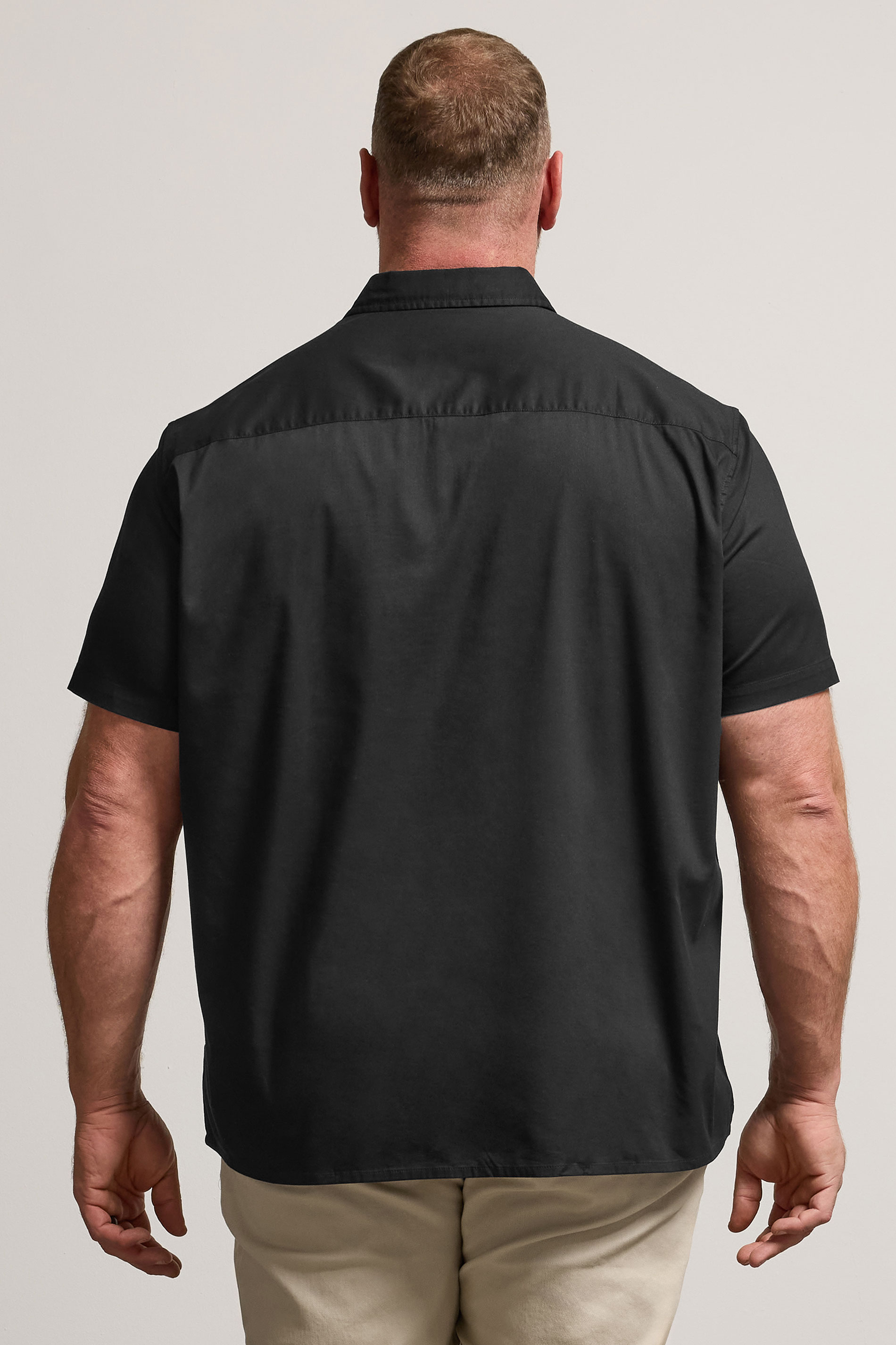 BadRhino Big & Tall Black Short Sleeve Shirt 2