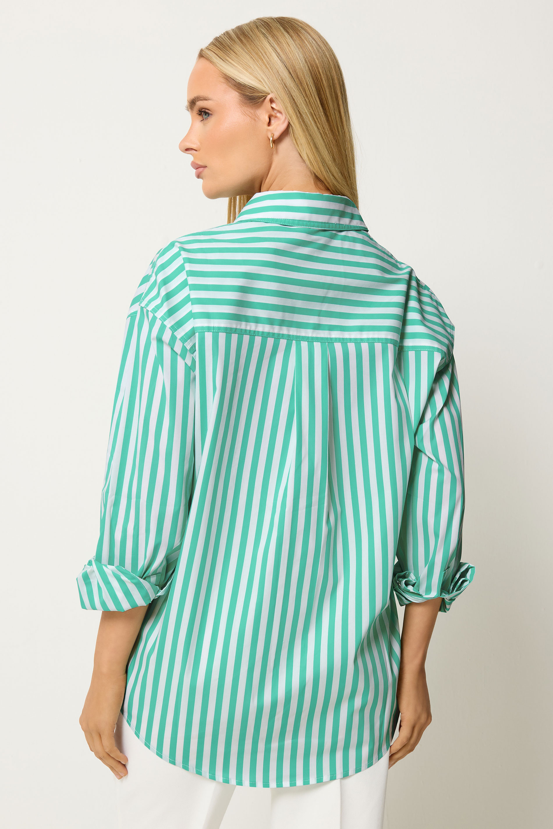 STAR Green Striped Long Sleeve Shirt | StarByJM 2