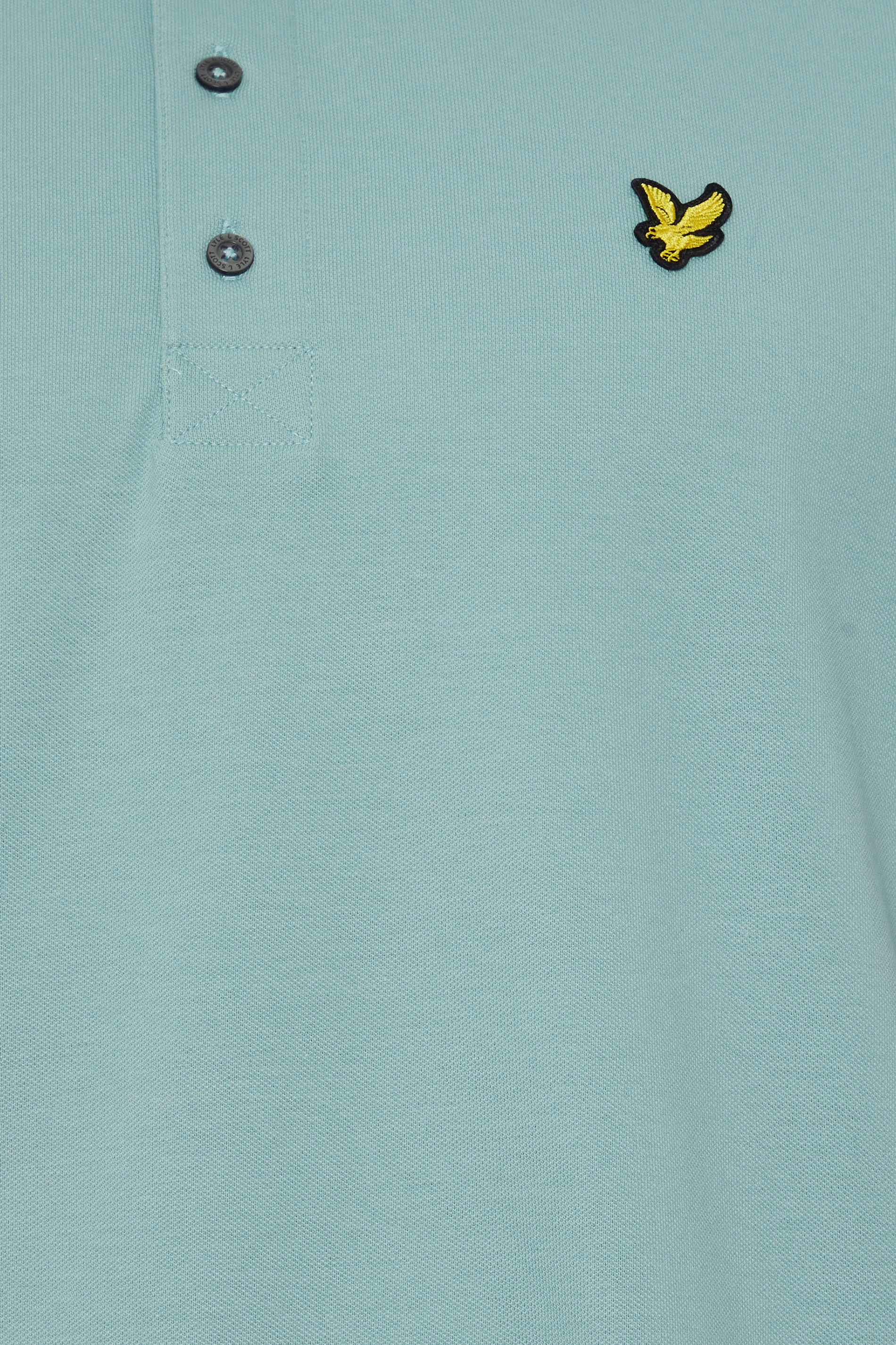 LYLE & SCOTT Big & Tall Light Blue Short Sleeve Polo Shirt | BadRhino 1