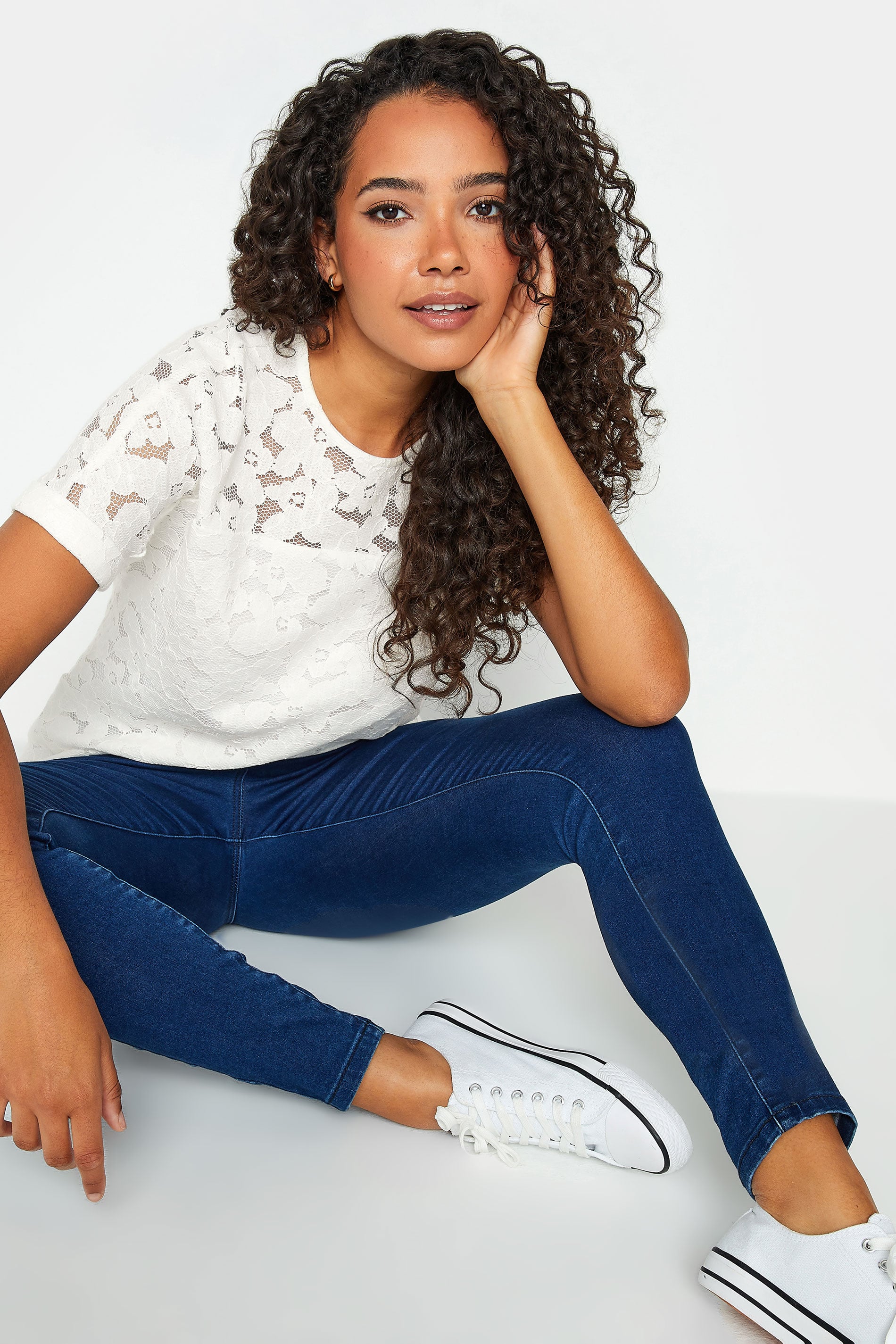 M&Co Ivory White Lace Blouse | M&Co 5