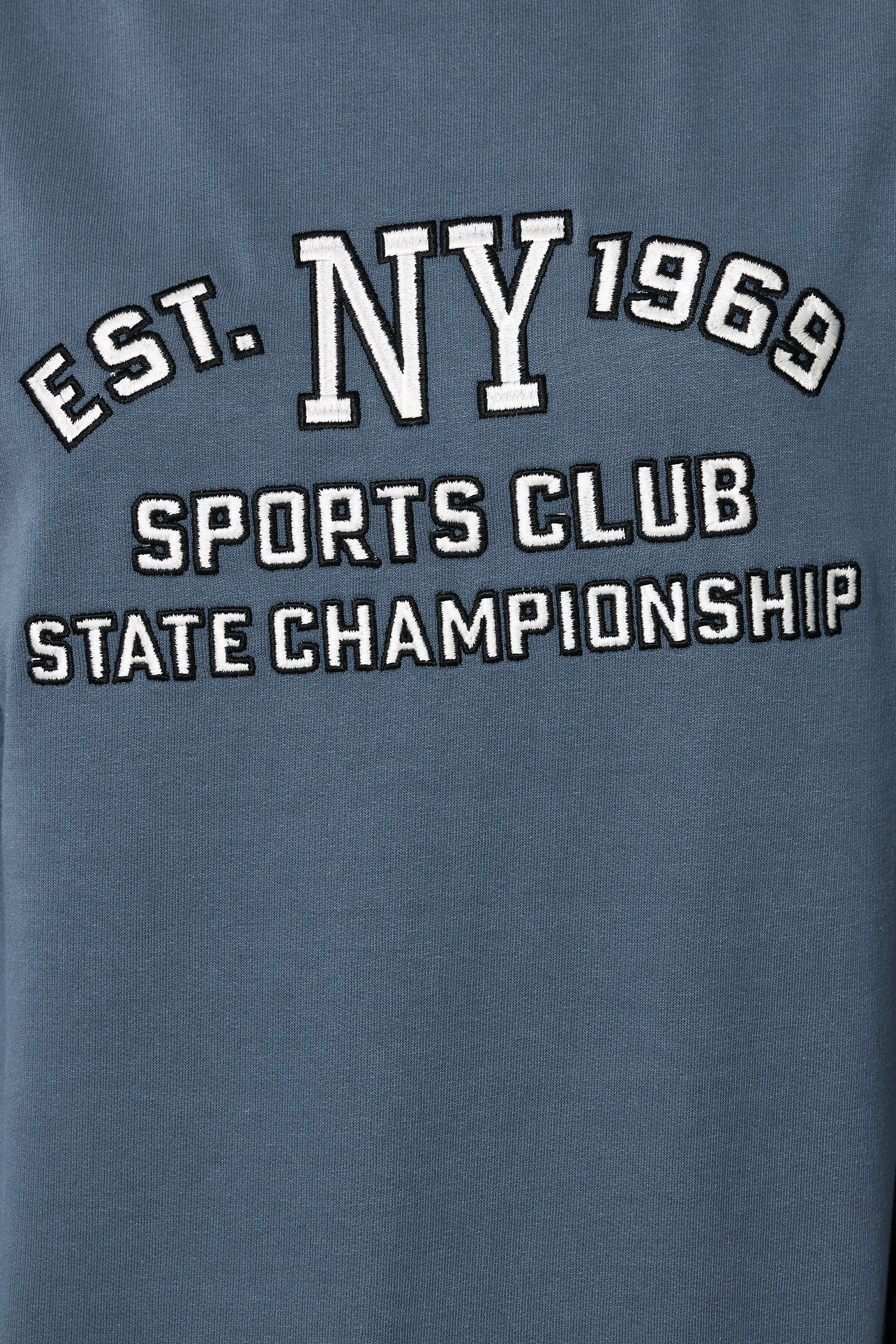 LTS Tall Blue 'NY 1969' Slogan Sweatshirt | Long Tall Sally 5