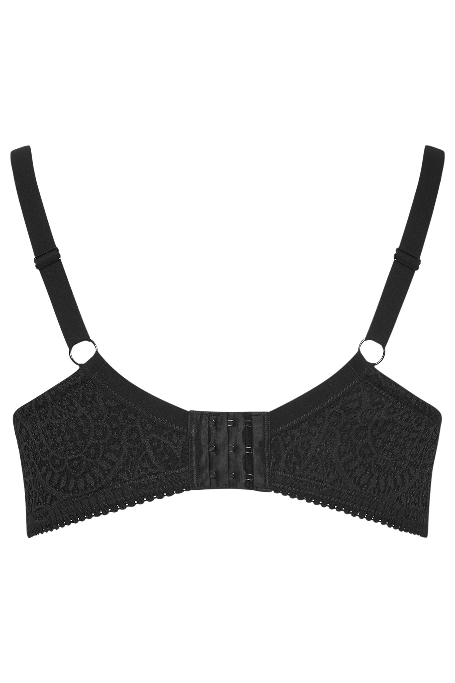 YOURSET 2 PACK Plus Size White & Black Soft Touch Moulded Underwired T-Shirt Bras | Yours Clothing 10