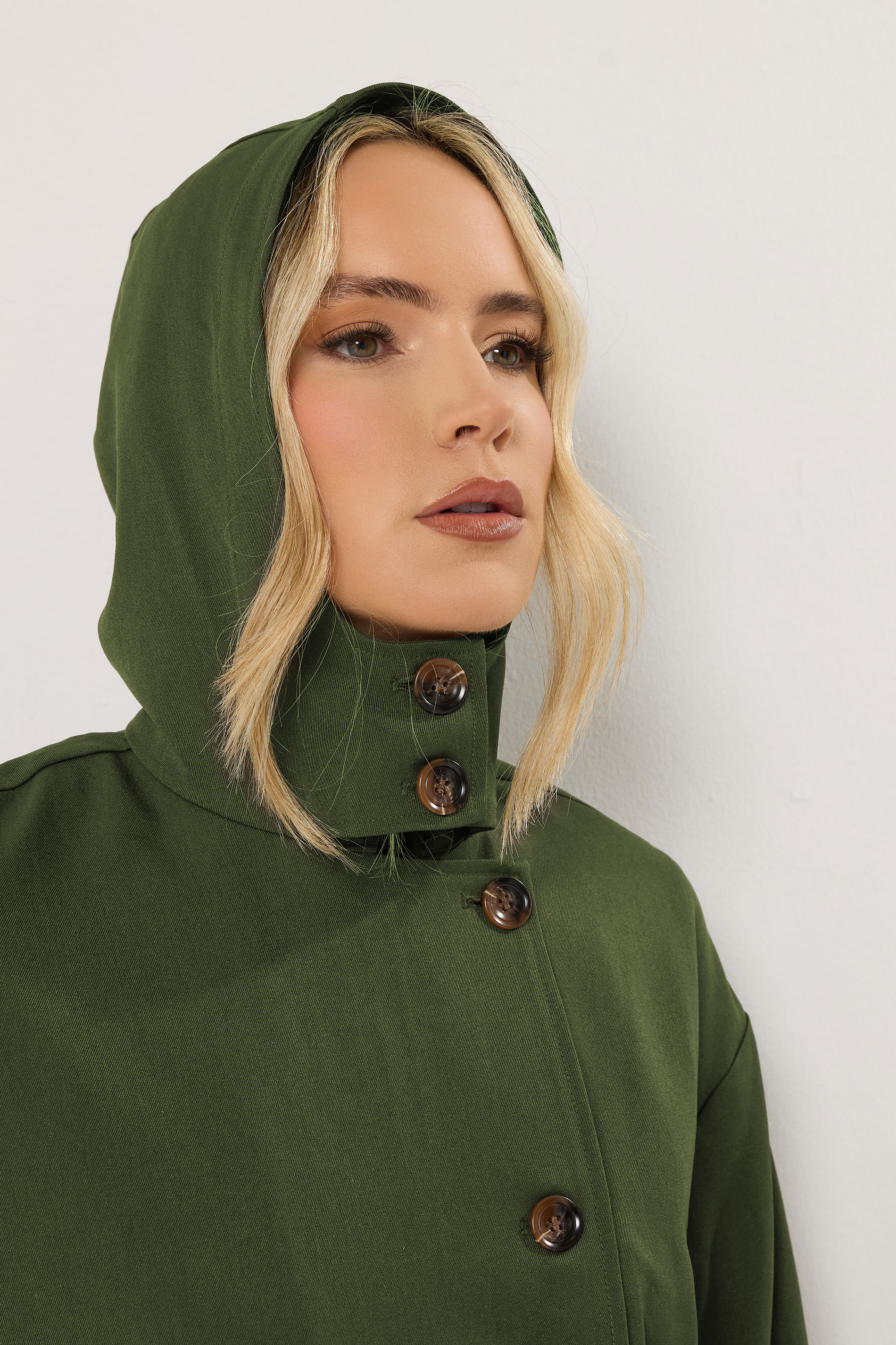 LTS Tall Women's Olive Green Utility Jacket | Long Tall Sally 5