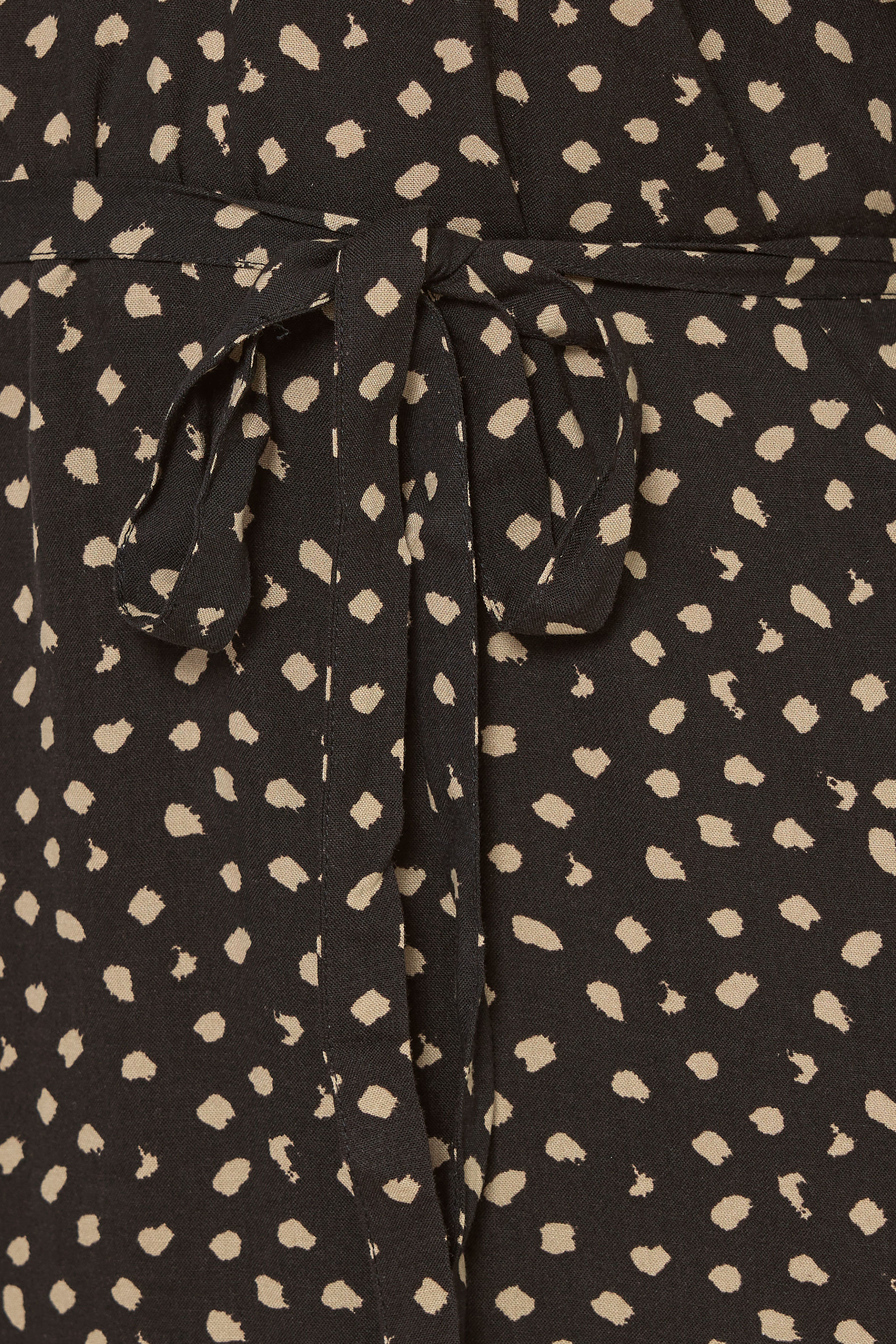 LTS Tall Women's Black Spot Print Maxi Dress | Long Tall Sally 4