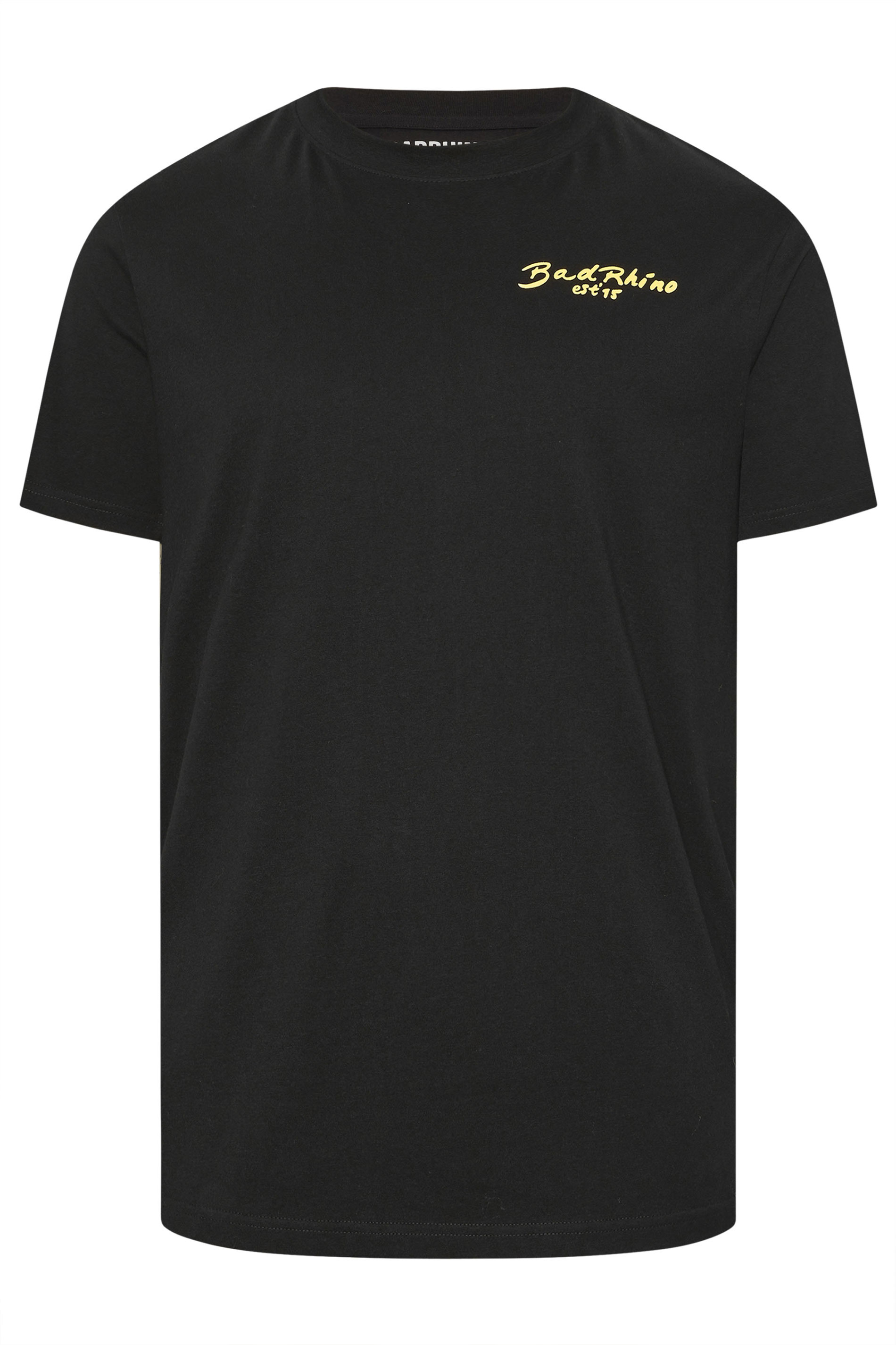 BadRhino Big & Tall Black Tiger Graphic T-Shirt | BadRhino 6