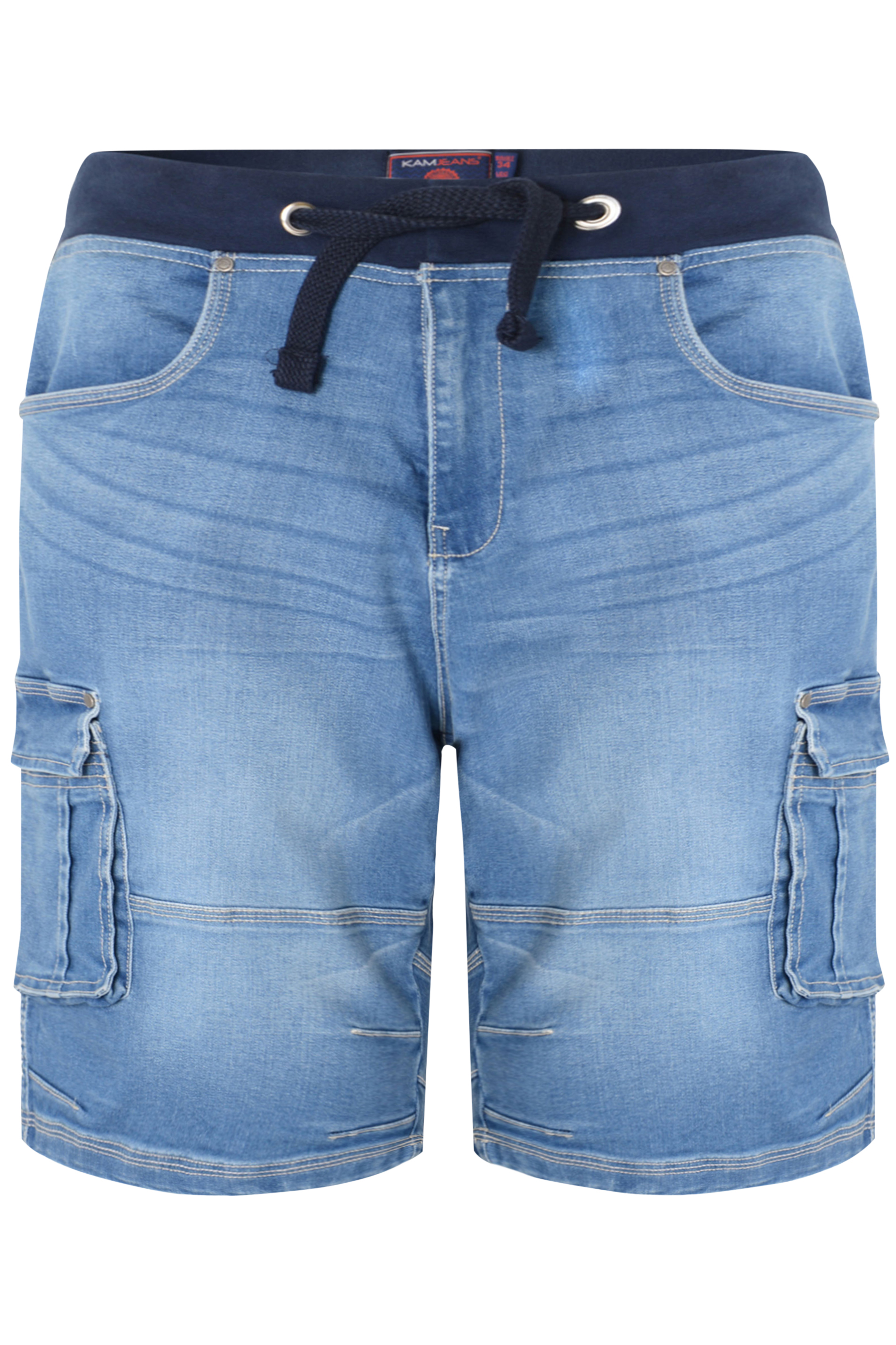 KAM Light Blue Denim Shorts | BadRhino 2