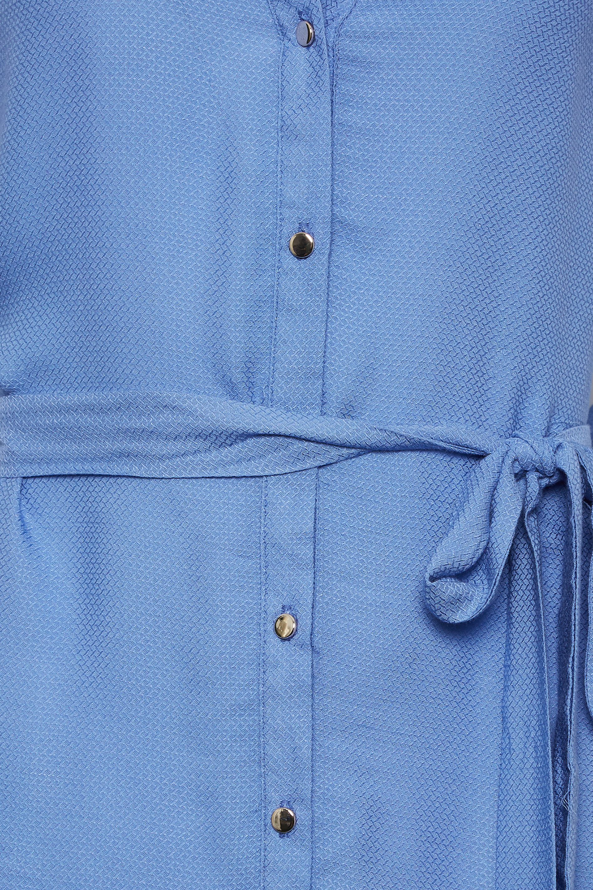 M&Co Blue Tie Waist Blouse | M&Co 5