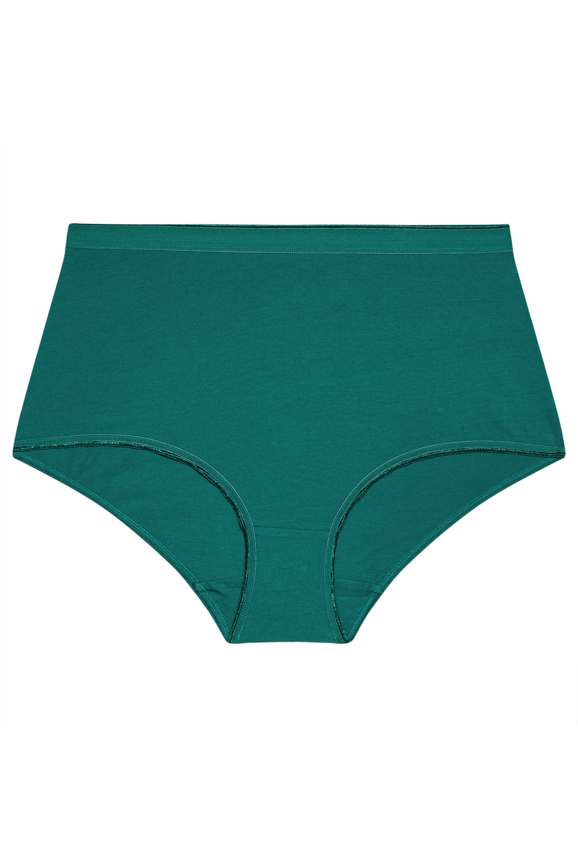YOURSET 5 PACK Plus Size Teal Green Animal Print Full Briefs | Yours Clothing 8