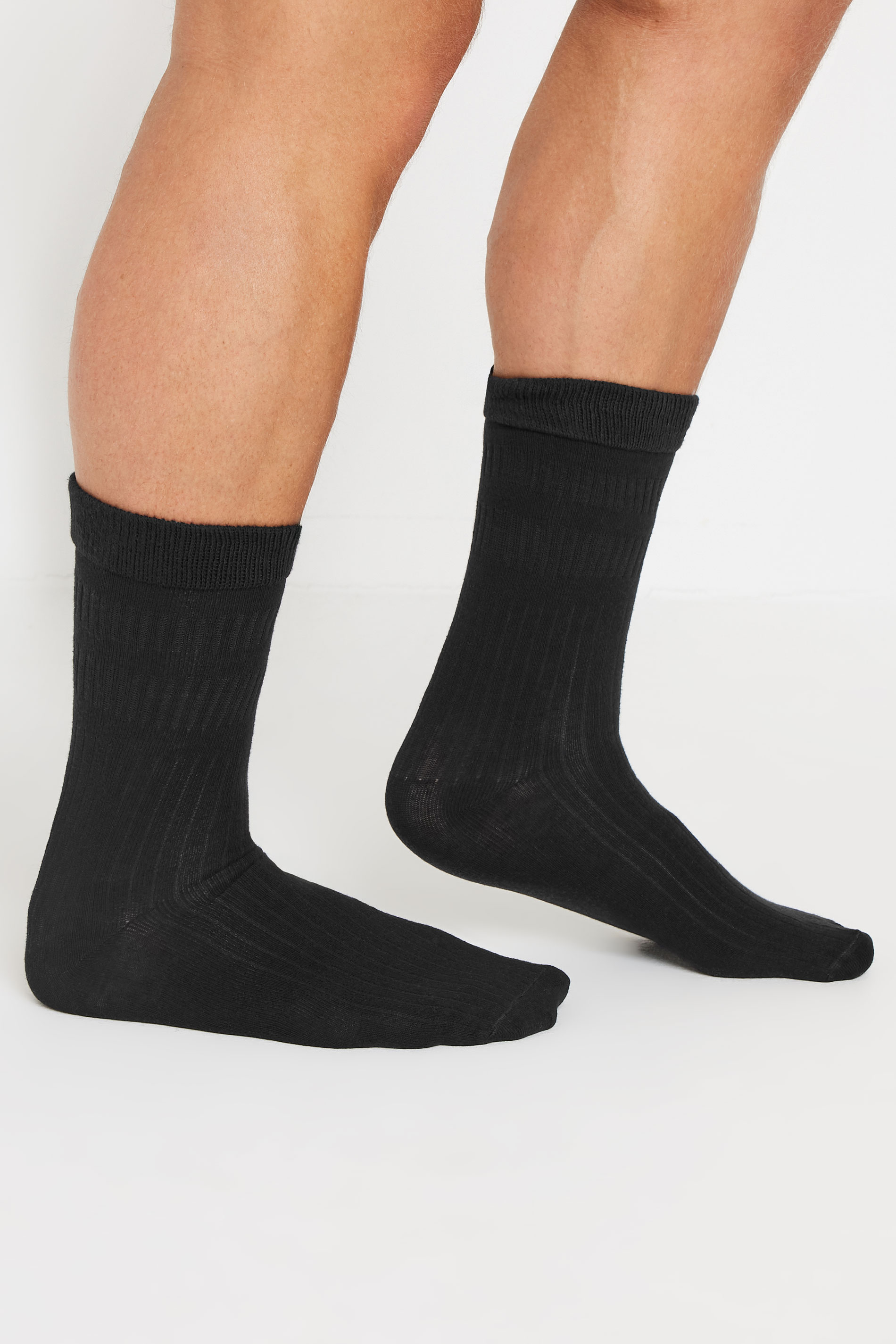 BadRhino Black 3 Pack Non Elastic Top Socks | BadRhino 1