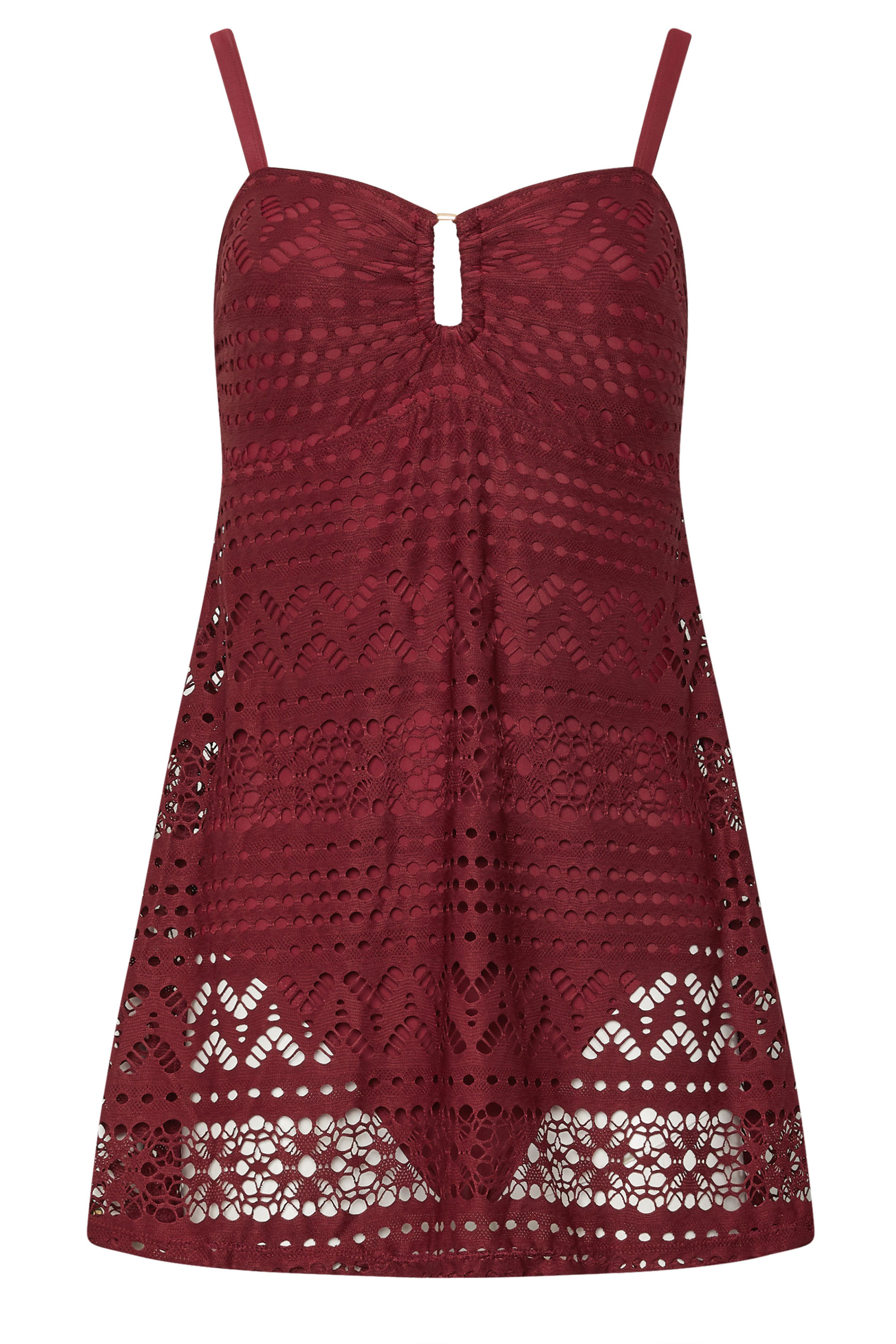 LTS Tall Red Crochet Swimskirt | Long Tall Sally  5