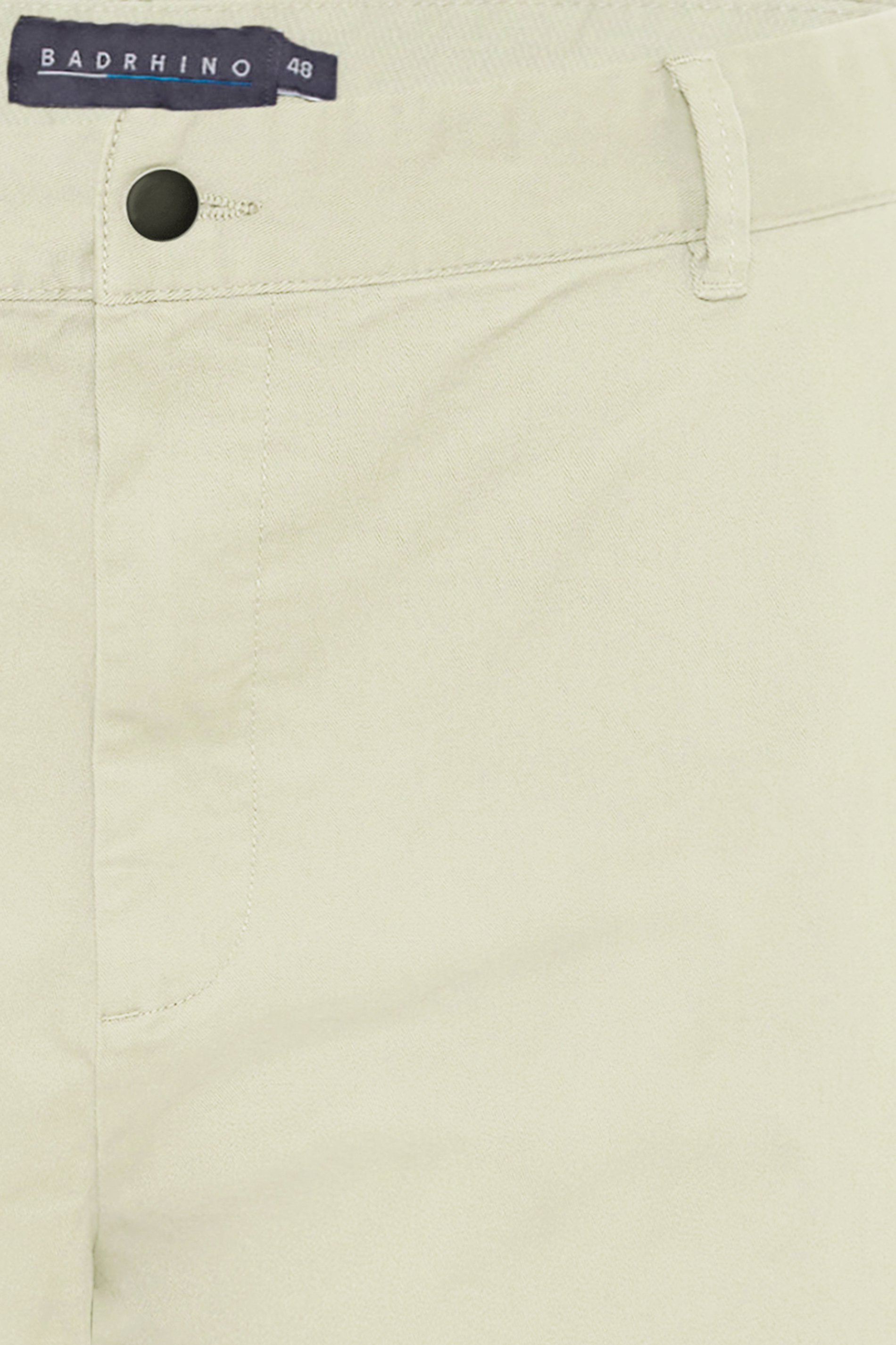 BadRhino Big & Tall 2 PACK Stone Brown & Navy Blue Stretch Chino Shorts | BadRhino 9