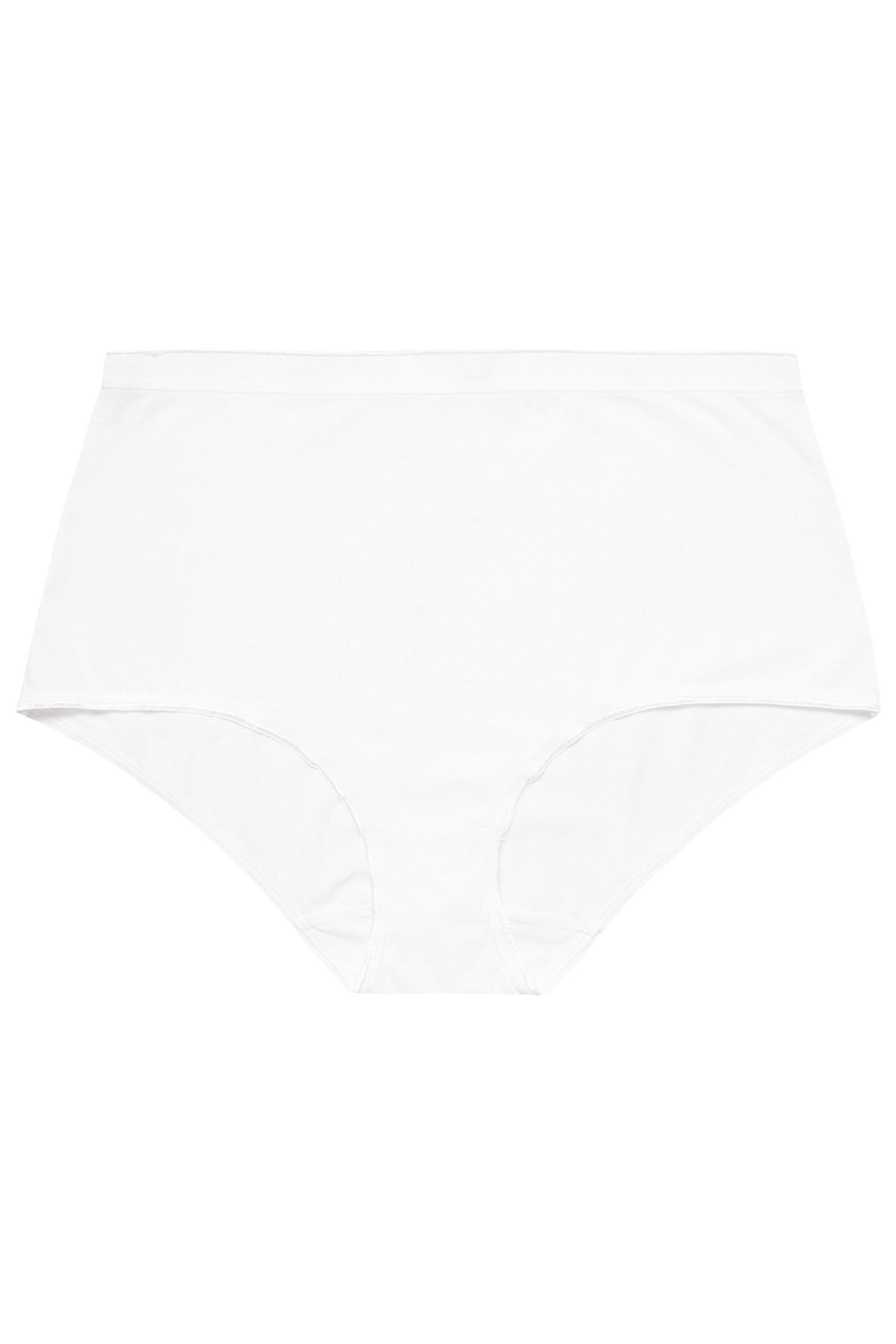 YOURSET 5 PACK Plus Size Black & White Floral Print Full Briefs | Yours Clothing 11