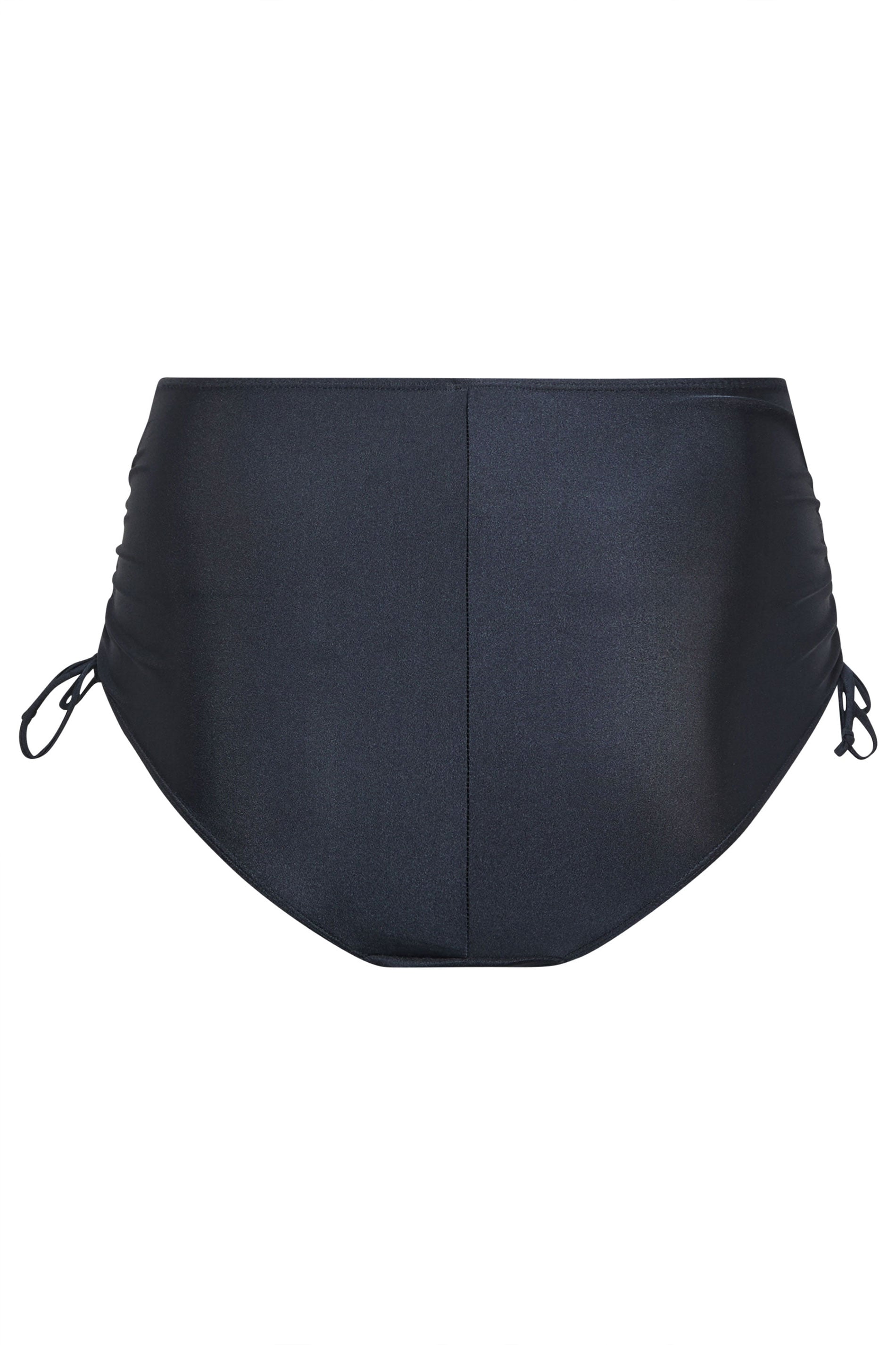 YOURS Plus Size Navy Blue Super High Waisted Tummy Control Bikini Briefs | Yours Clothing 7