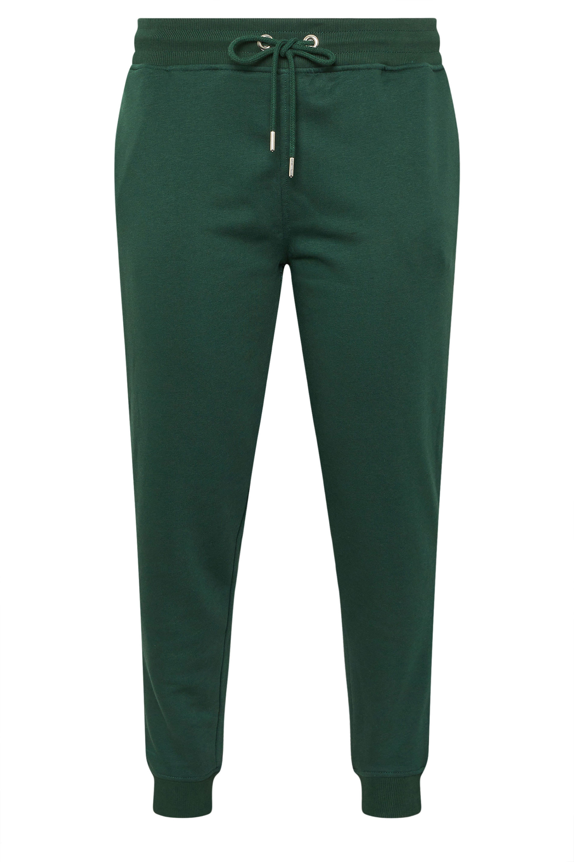 YOURS Plus Size Green Tie Cuffed Joggers | Yours Clothing 5