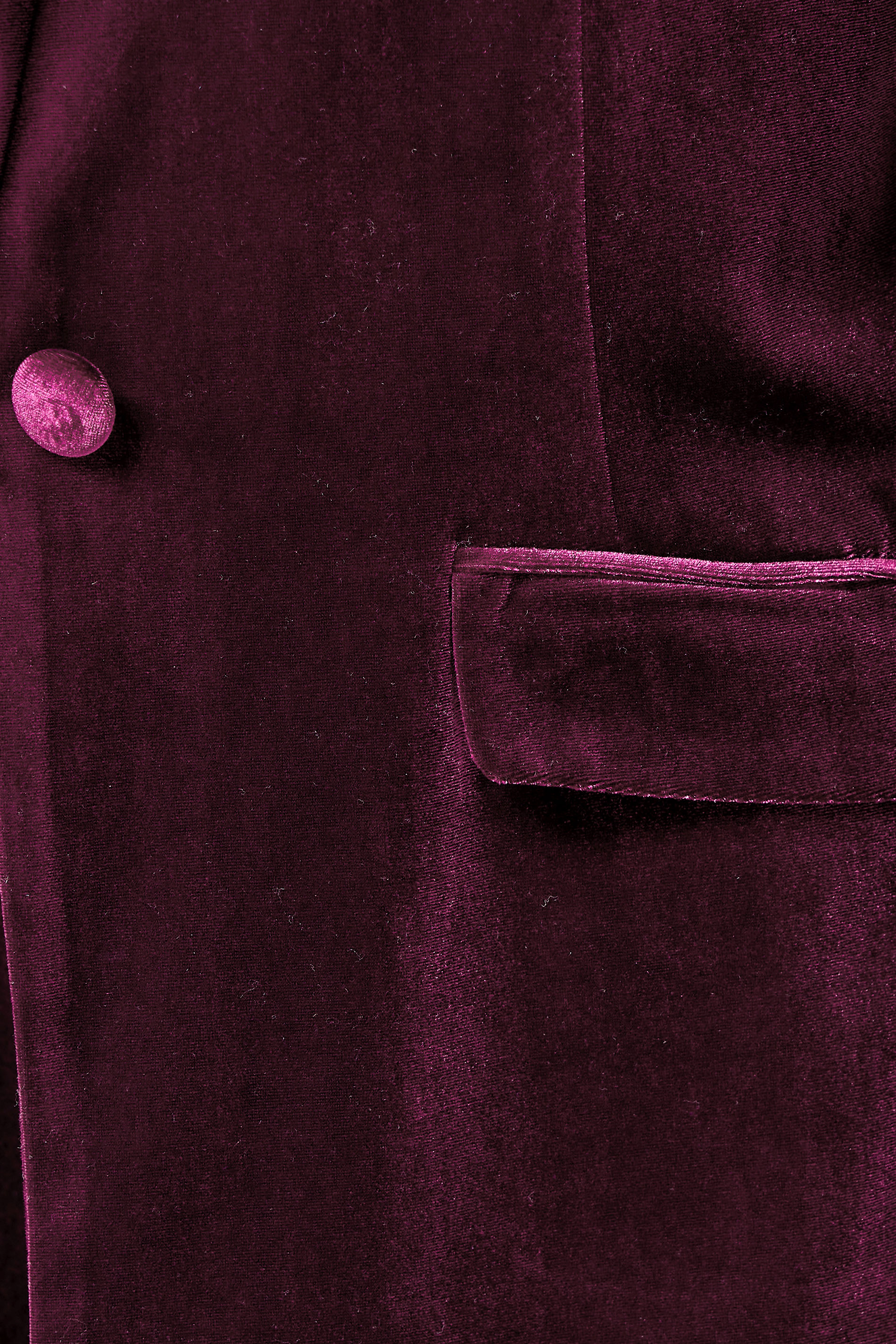 M&Co Berry Red Velvet Blazer | M&Co 5