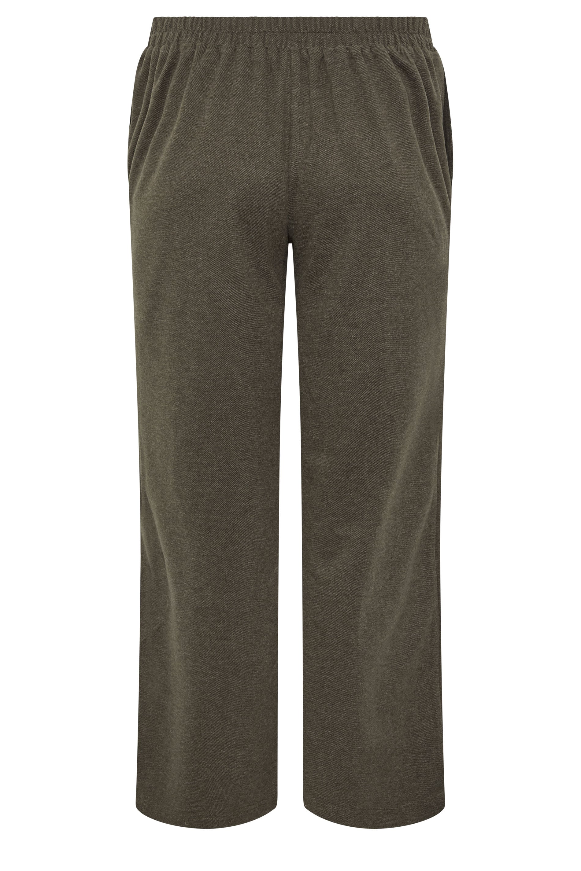 M&Co Petite Chocolate Brown Wide Leg Pintuck Trousers | M&Co 5