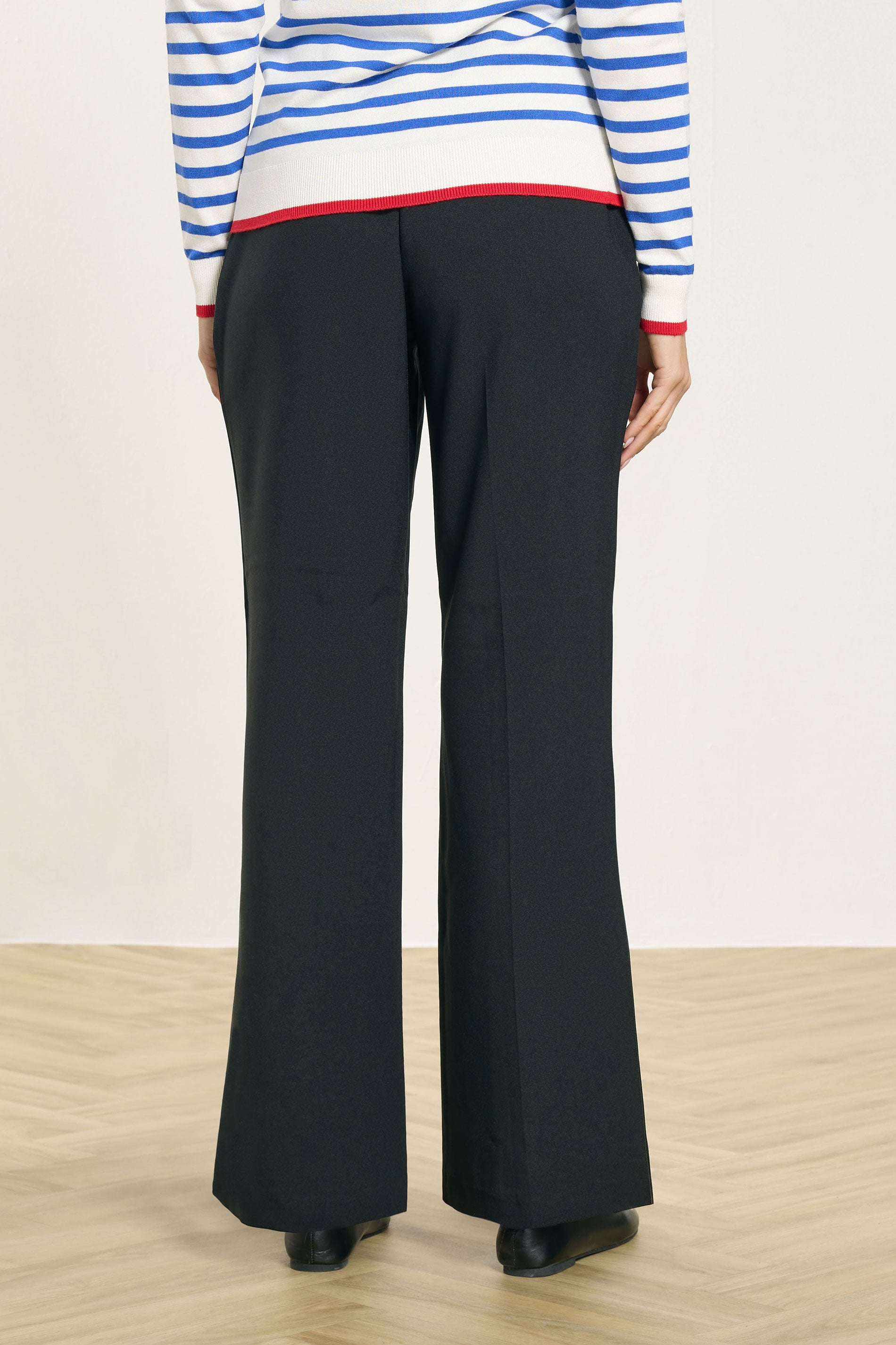M&Co Black Bootcut Trousers | M&Co 4