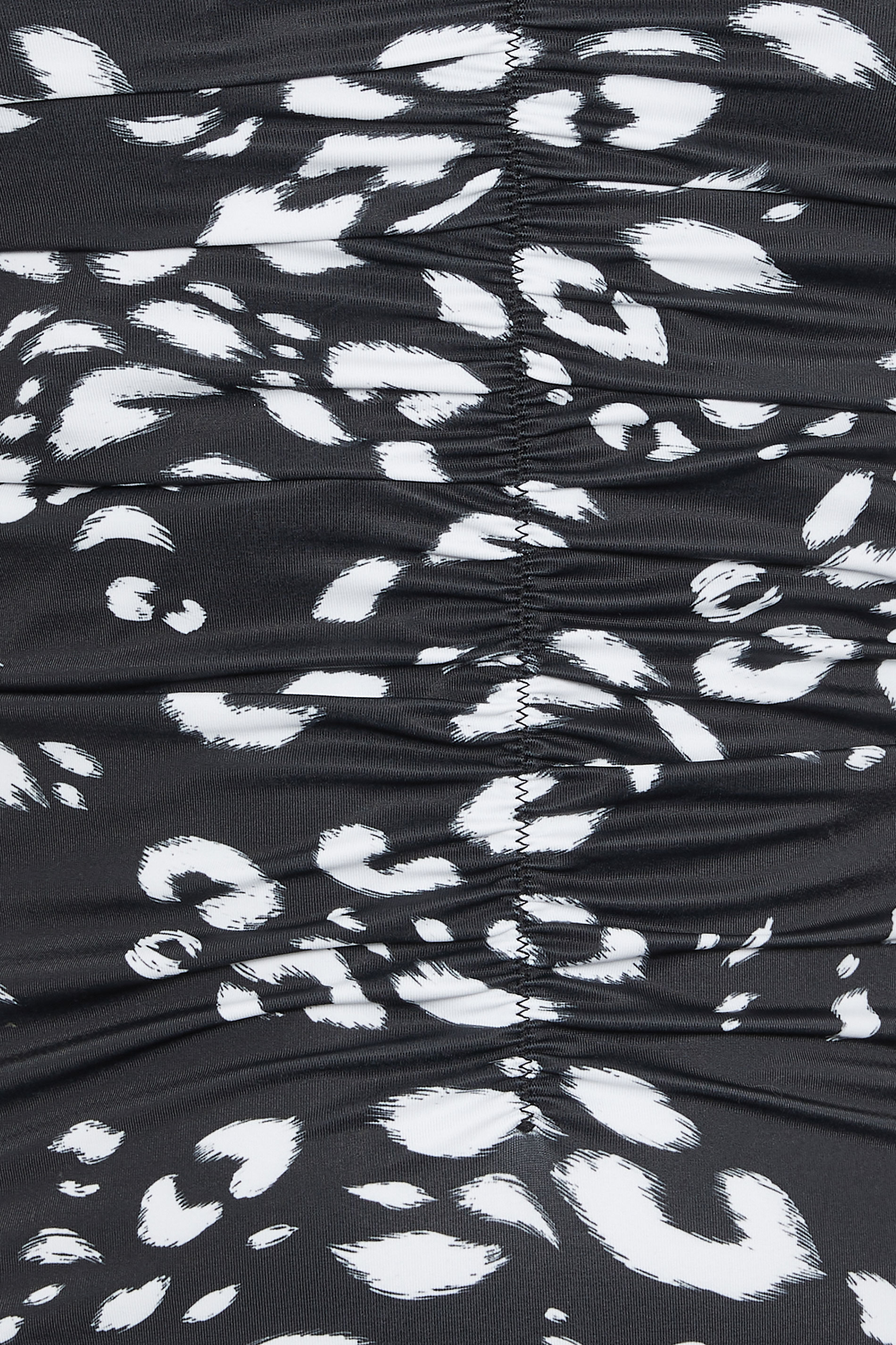 YOURS Plus Size Black Leopard Print Premium Underwired Swimsuit | Yours Clothing 8