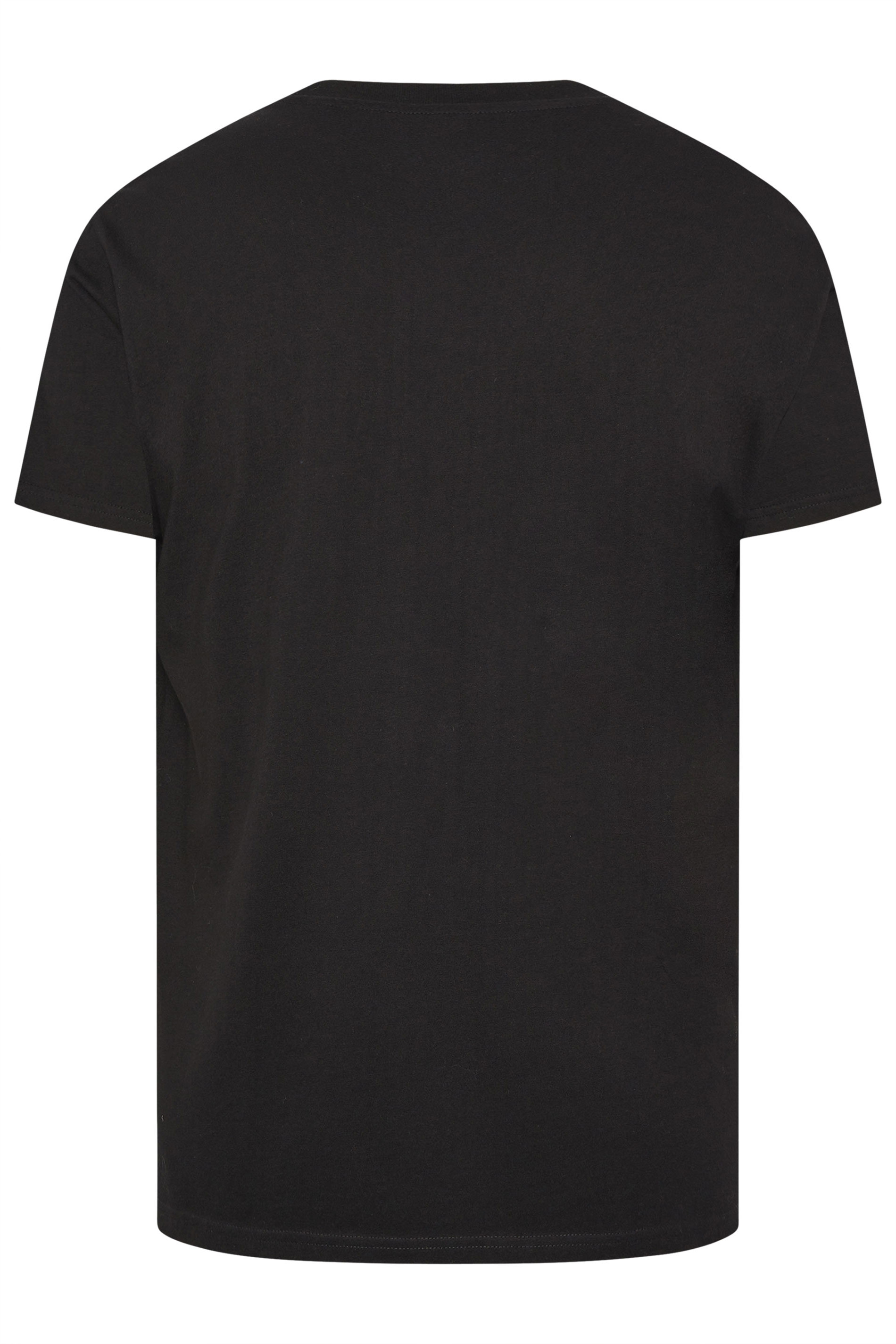 BadRhino Big & Tall Black Extra Long Alice Cooper Graphic T-Shirt | BadRhino 6