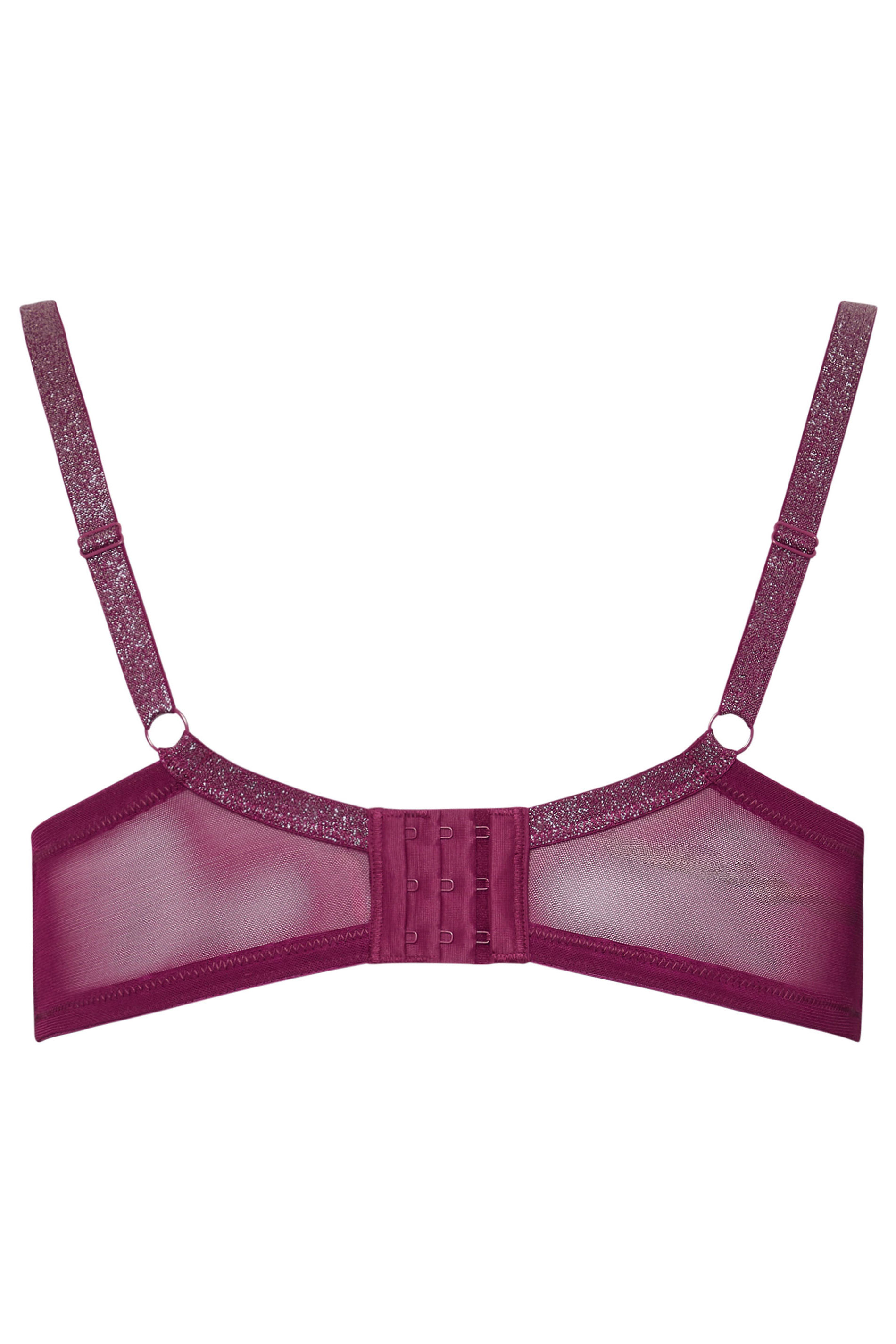YOURSET 2 PACK Plus Size Red & Black Underwired T-Shirt Bras | Yours Clothing 10