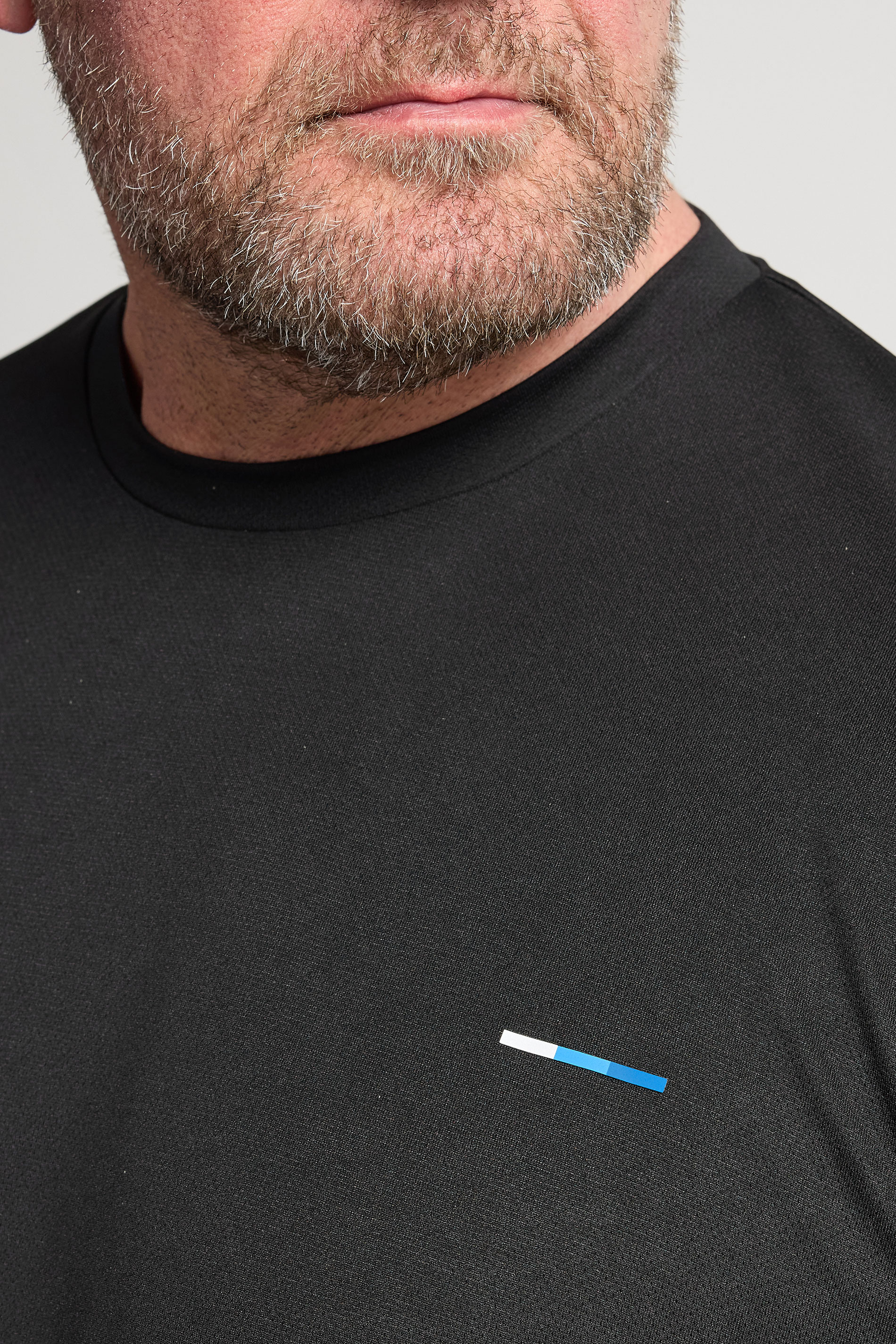 BadRhino Big & Tall Black Active T-Shirt | BadRhino 4