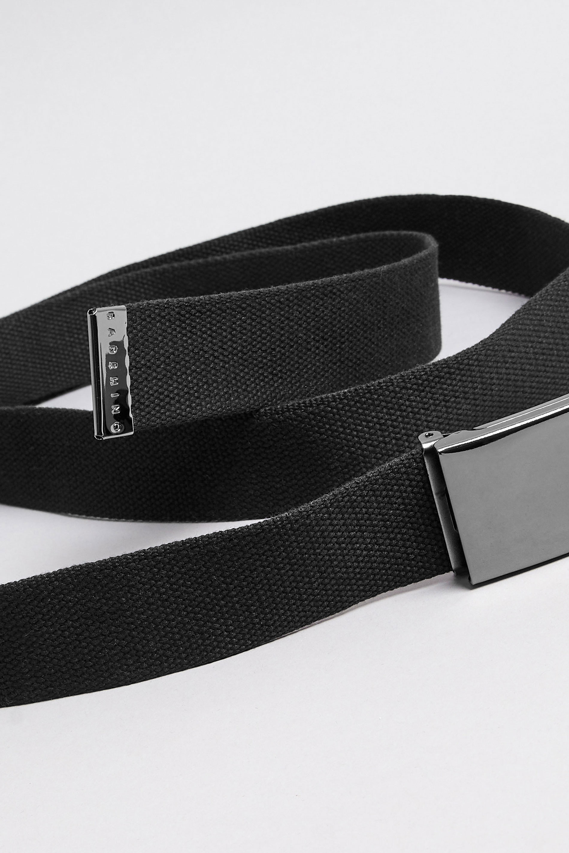 BadRhino Black Canvas Webbing Belt | BadRhino 2