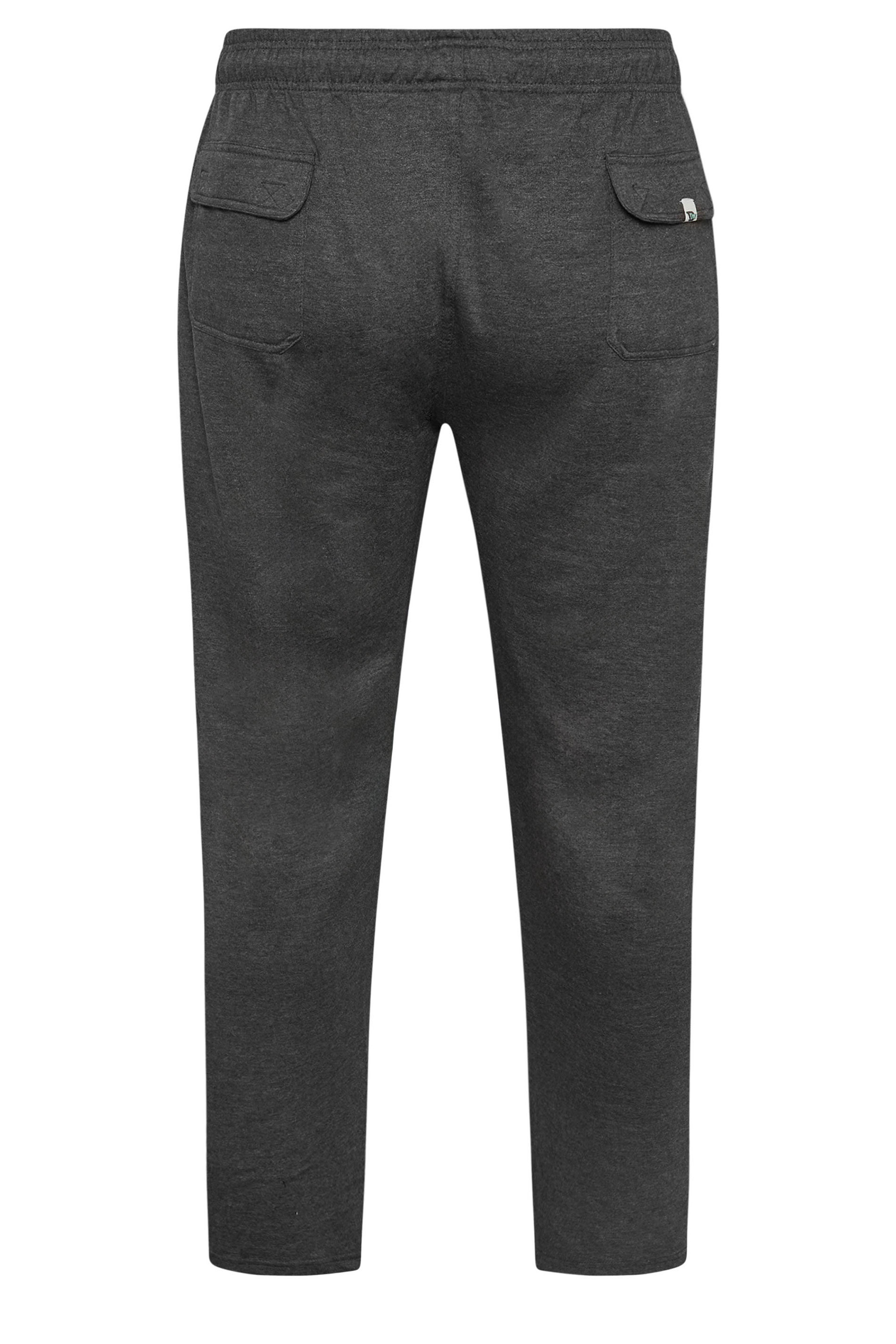 D555 Big & Tall Grey 'Rory' Fleece Jogger | BadRhino 4