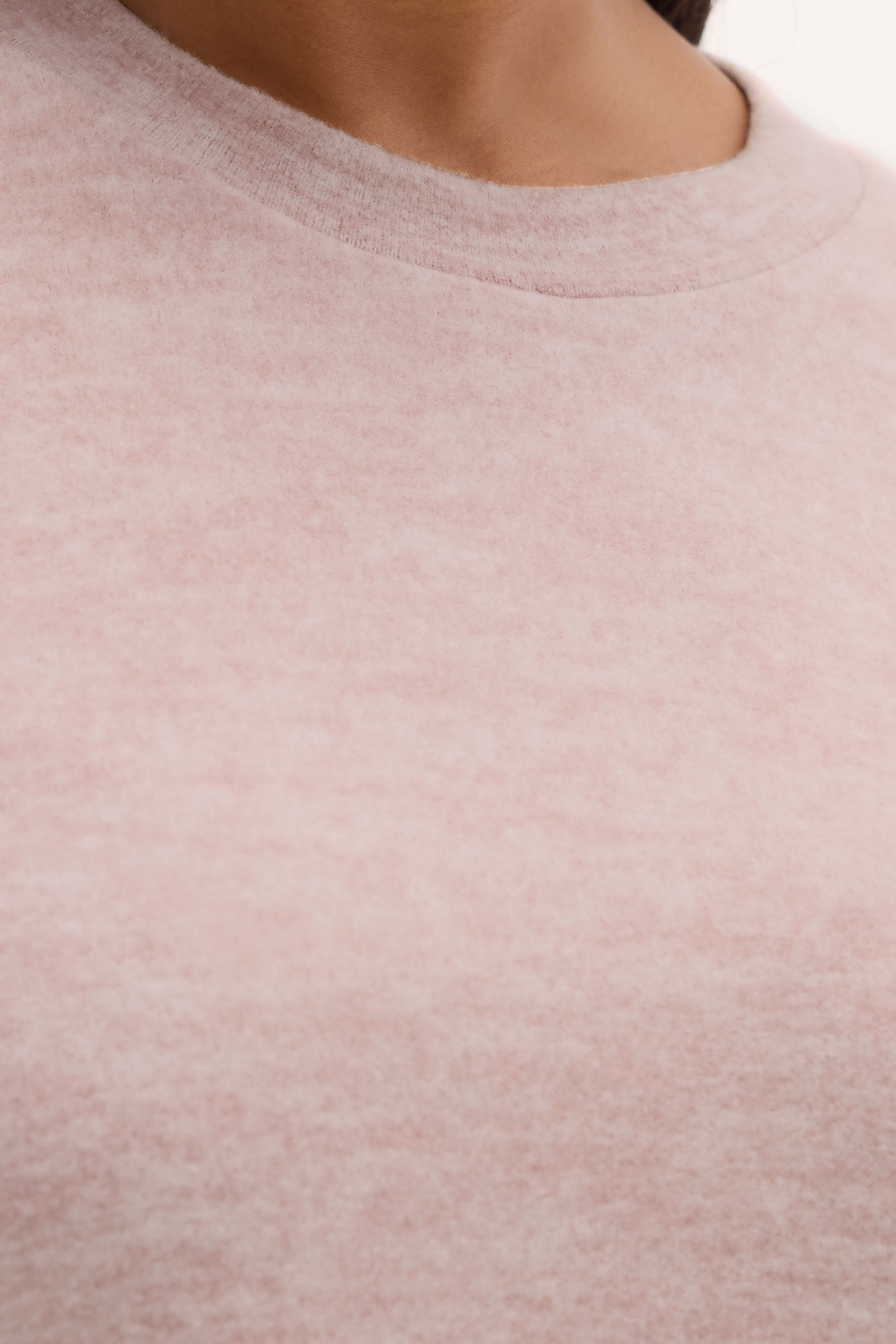 YOURS Plus Size Light Pink Soft Touch Jumper | Yours Clothing 4