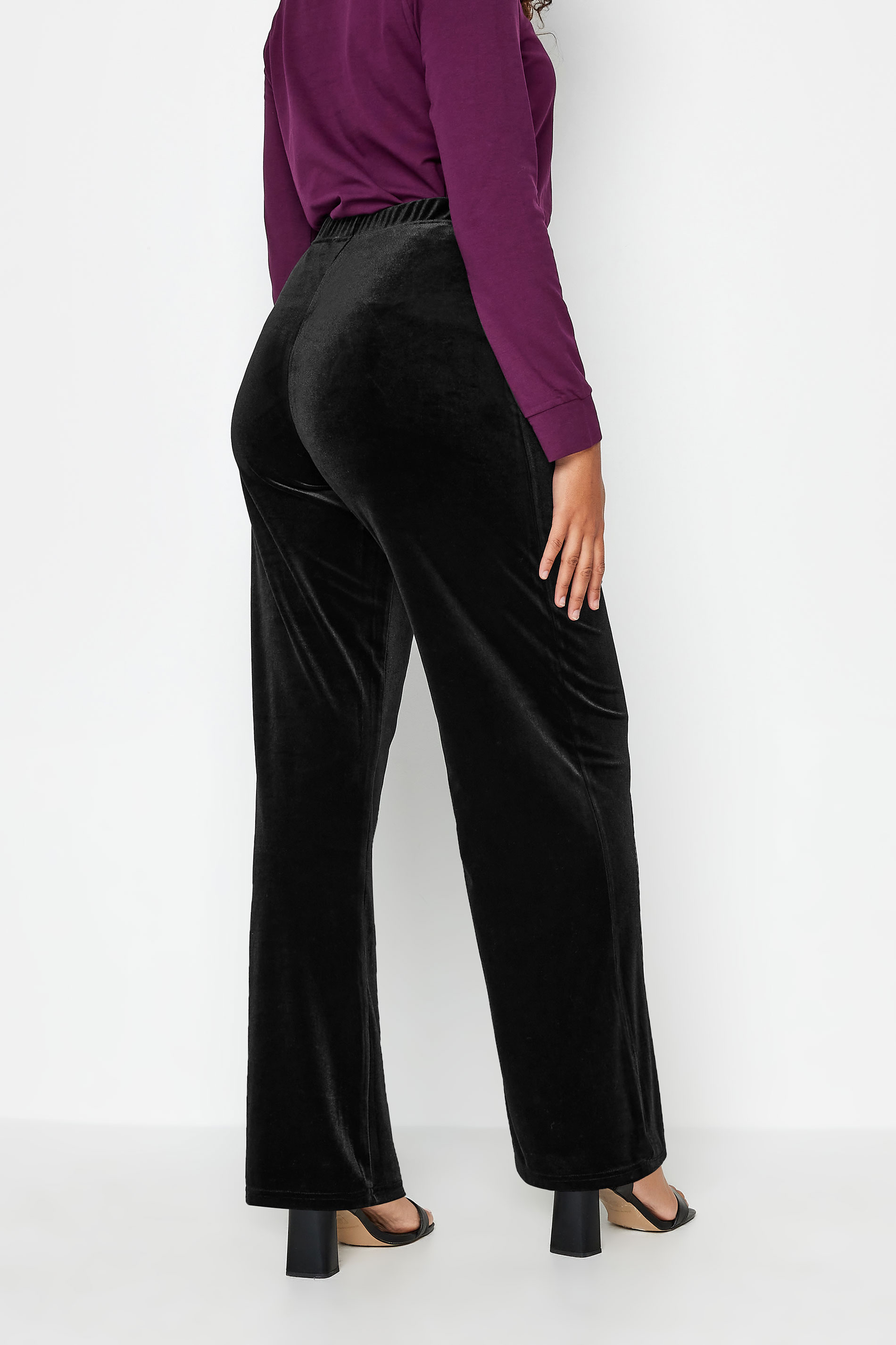 Purple Velvet Pants Womens | Velvet Trousers Streetwear | Harajuku Trouser  Purple - Pants & Capris - Aliexpress