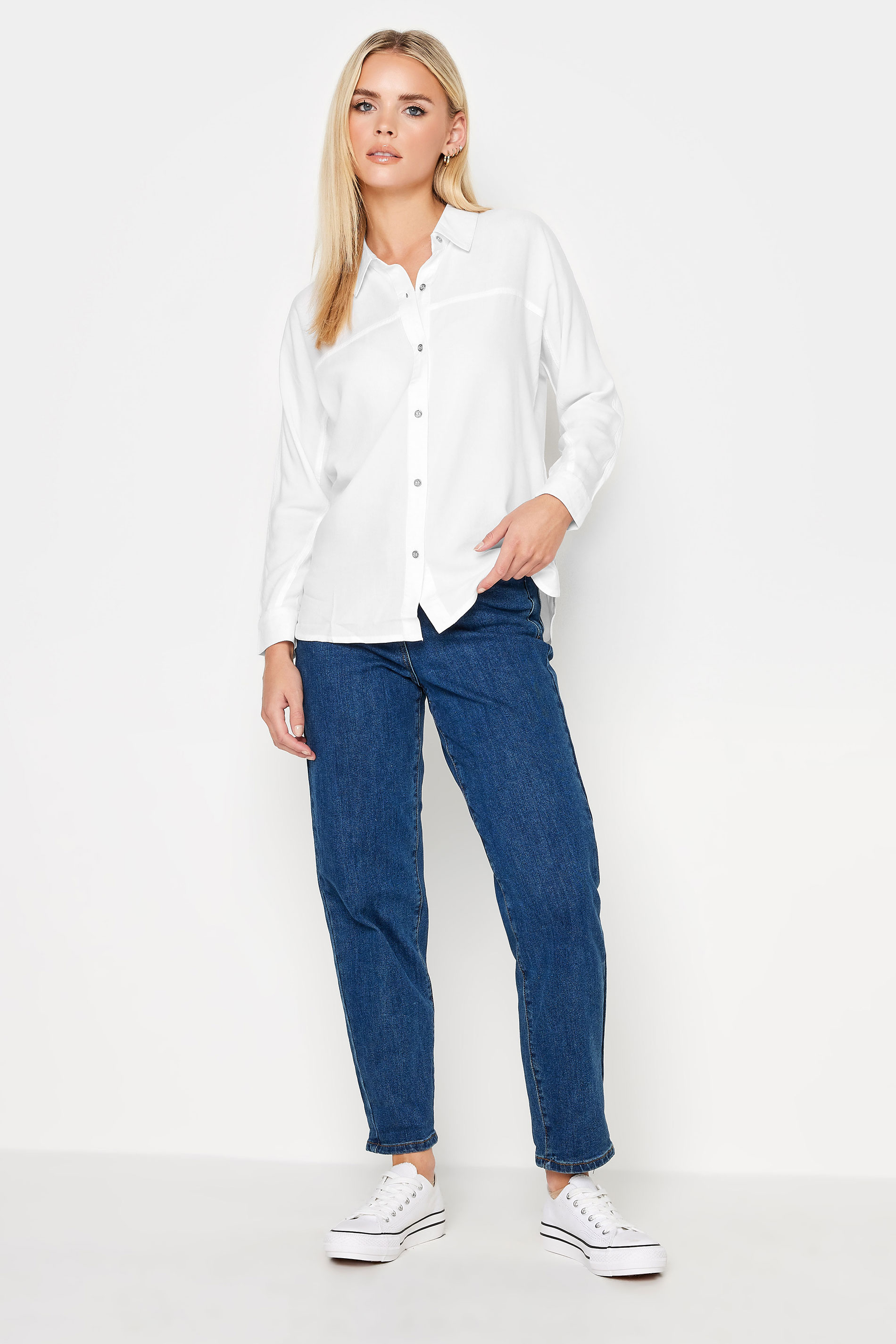 PixieGirl White Long Sleeve Shirt | PixieGirl  2