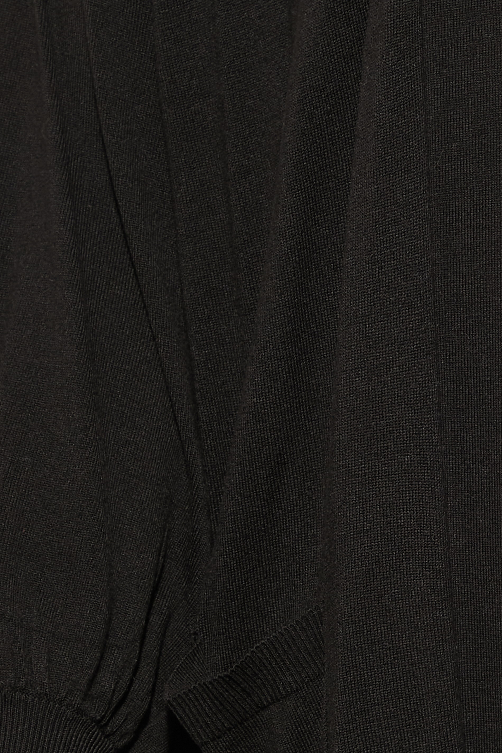 Plus Size Curve Black Balloon Sleeve Fine Knit Cardigan | Yours Clothing 5