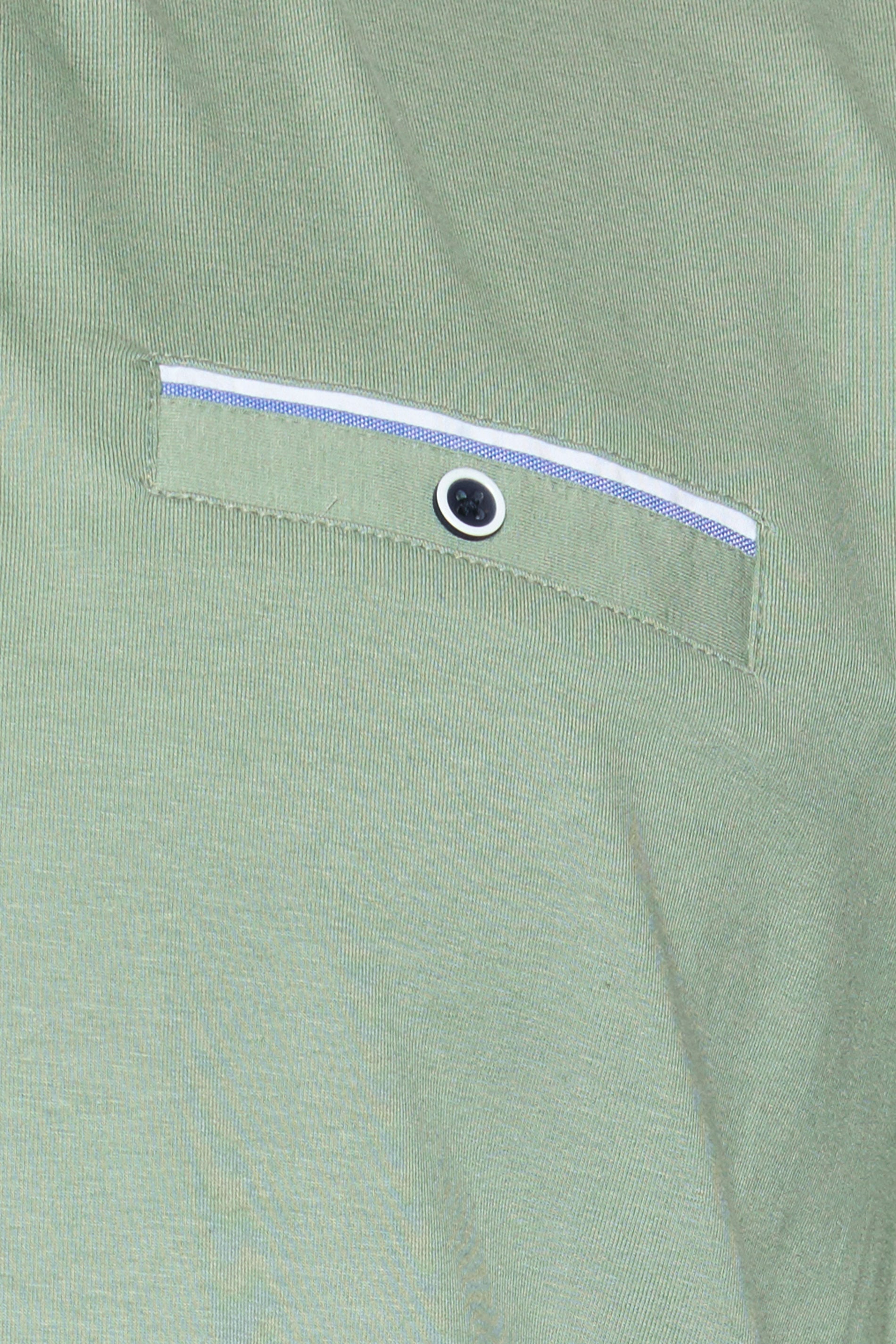 BadRhino Big & Tall Green Chambray Pocket Polo Shirt | BadRhino 8