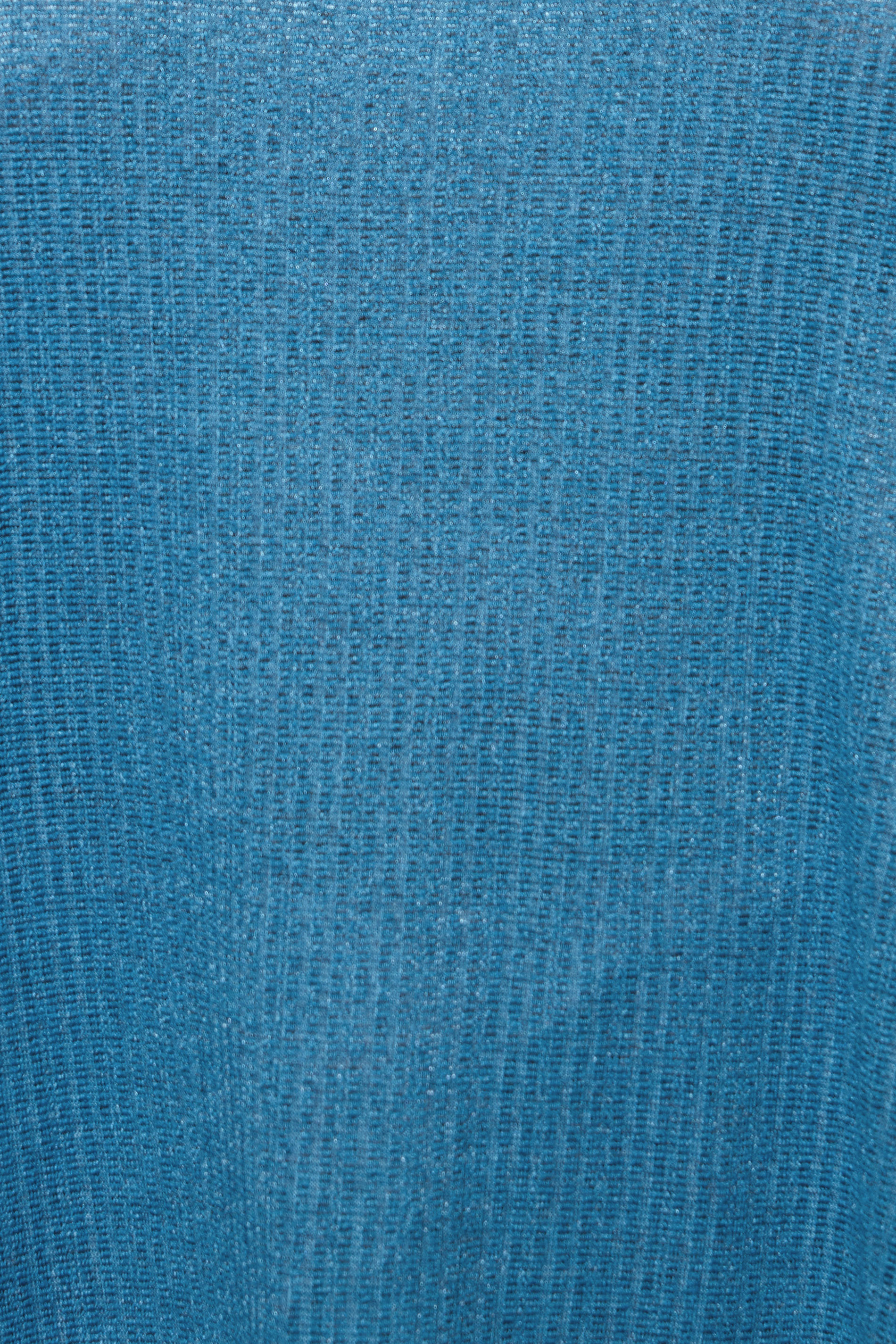 YOURS Plus Size Mid Blue Ribbed Soft Touch T-Shirt | Yours Clothing 4