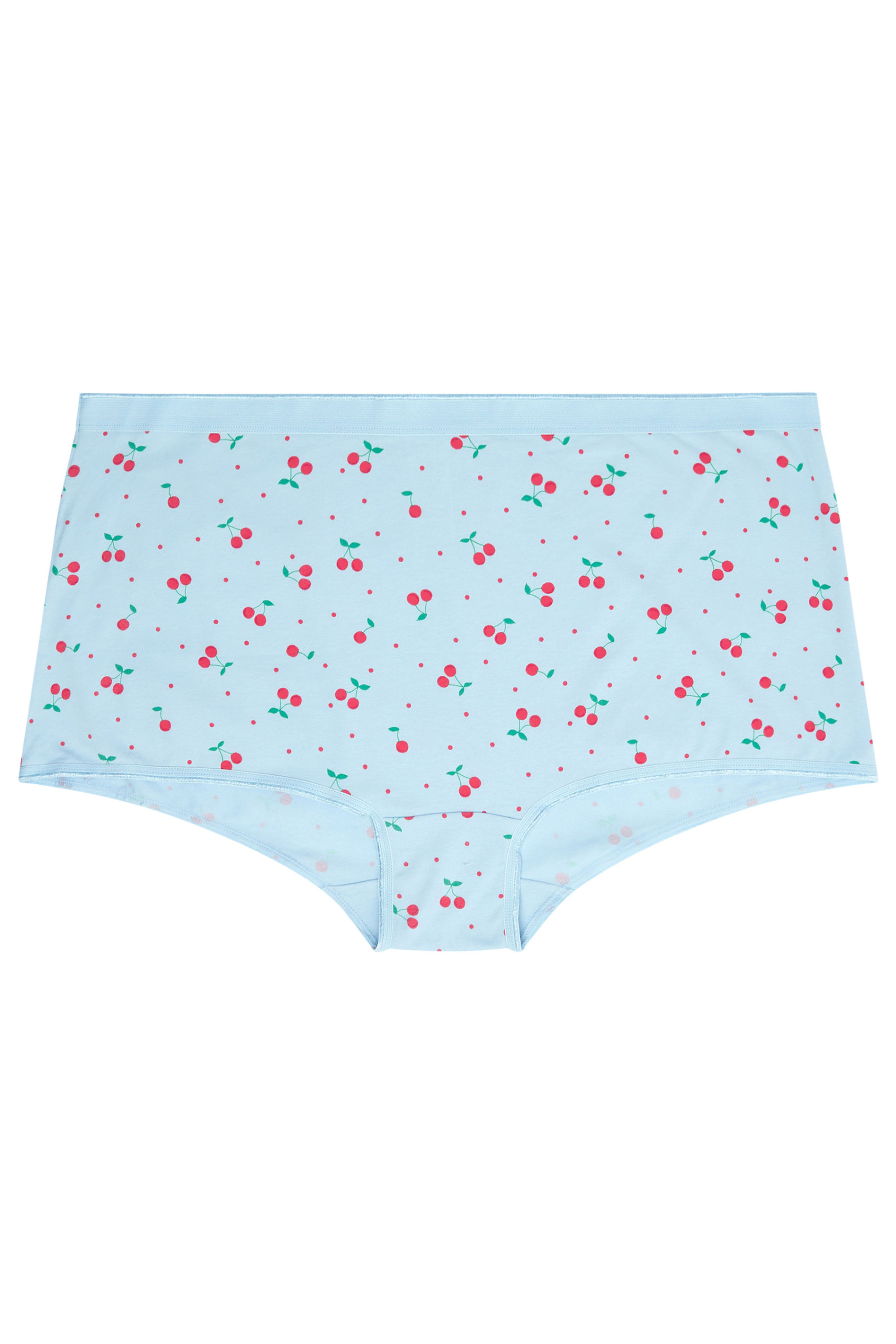 YOURSET 5 PACK Plus Size Blue Berry Print Shorts | Yours Clothing 12