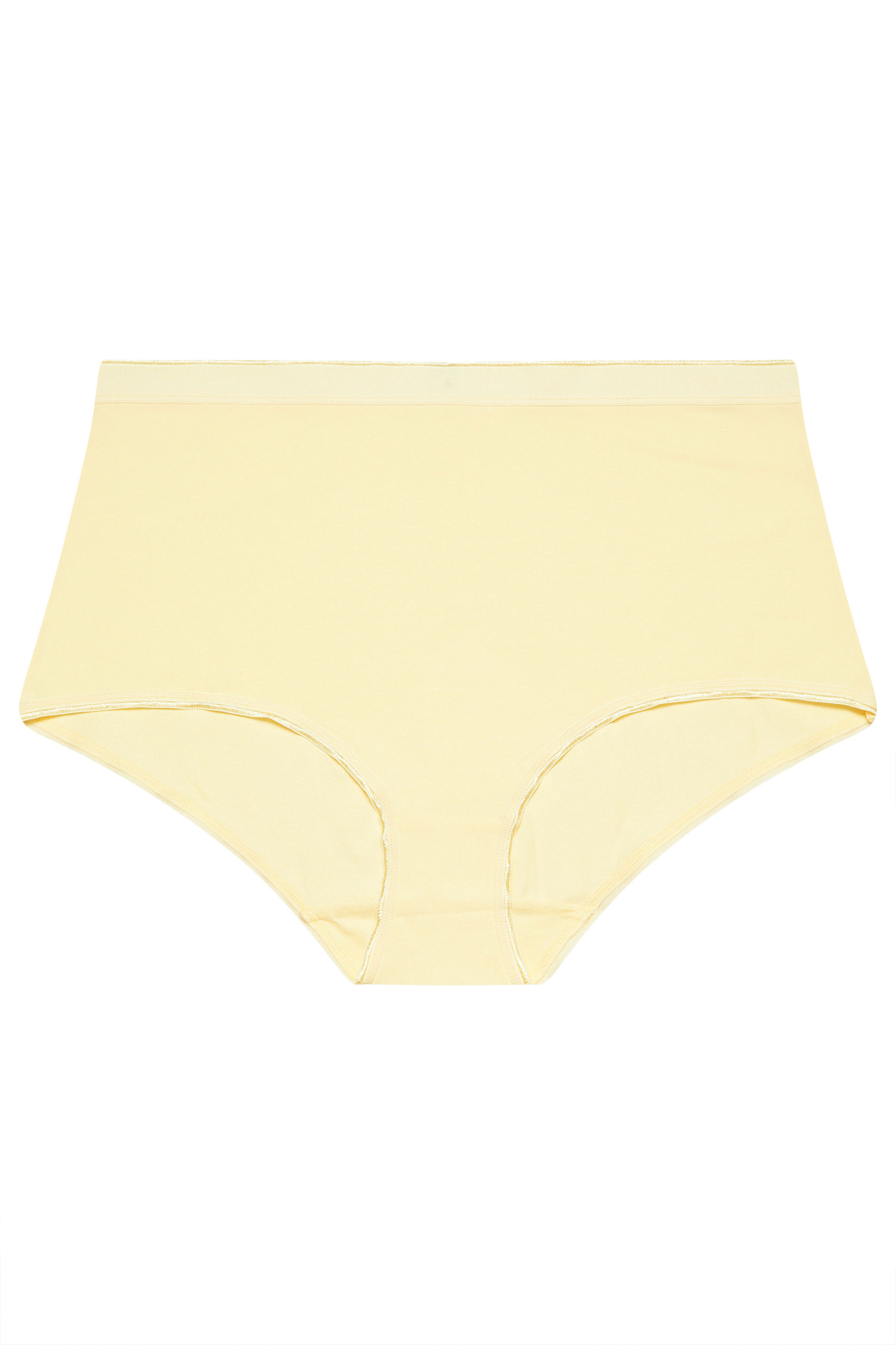 YOURSET 5 PACK Plus Size Black & Yellow Daisy Full Briefs | Yours Clothing 9