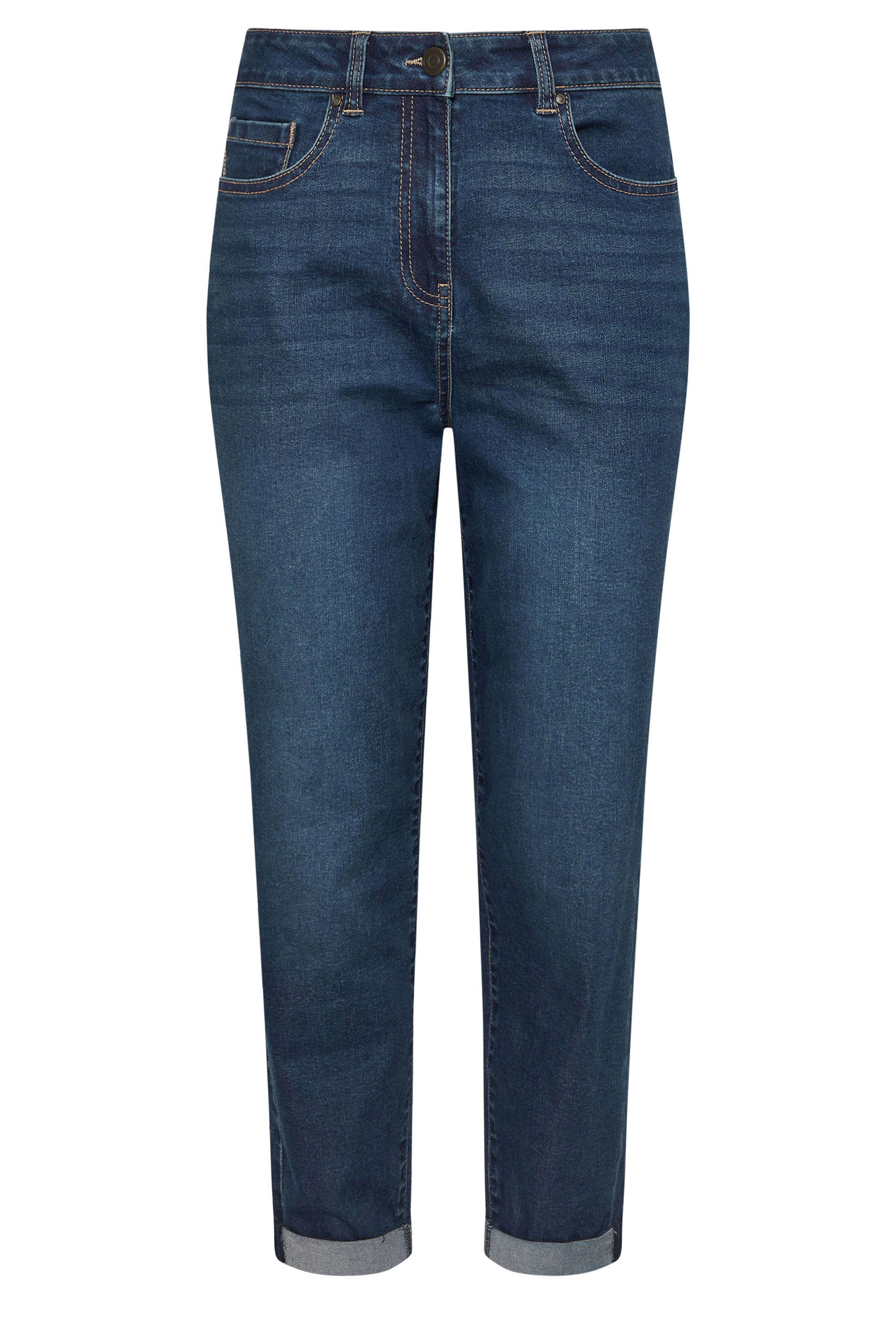 M&Co Indigo Blue Mom Jeans | M&Co 7