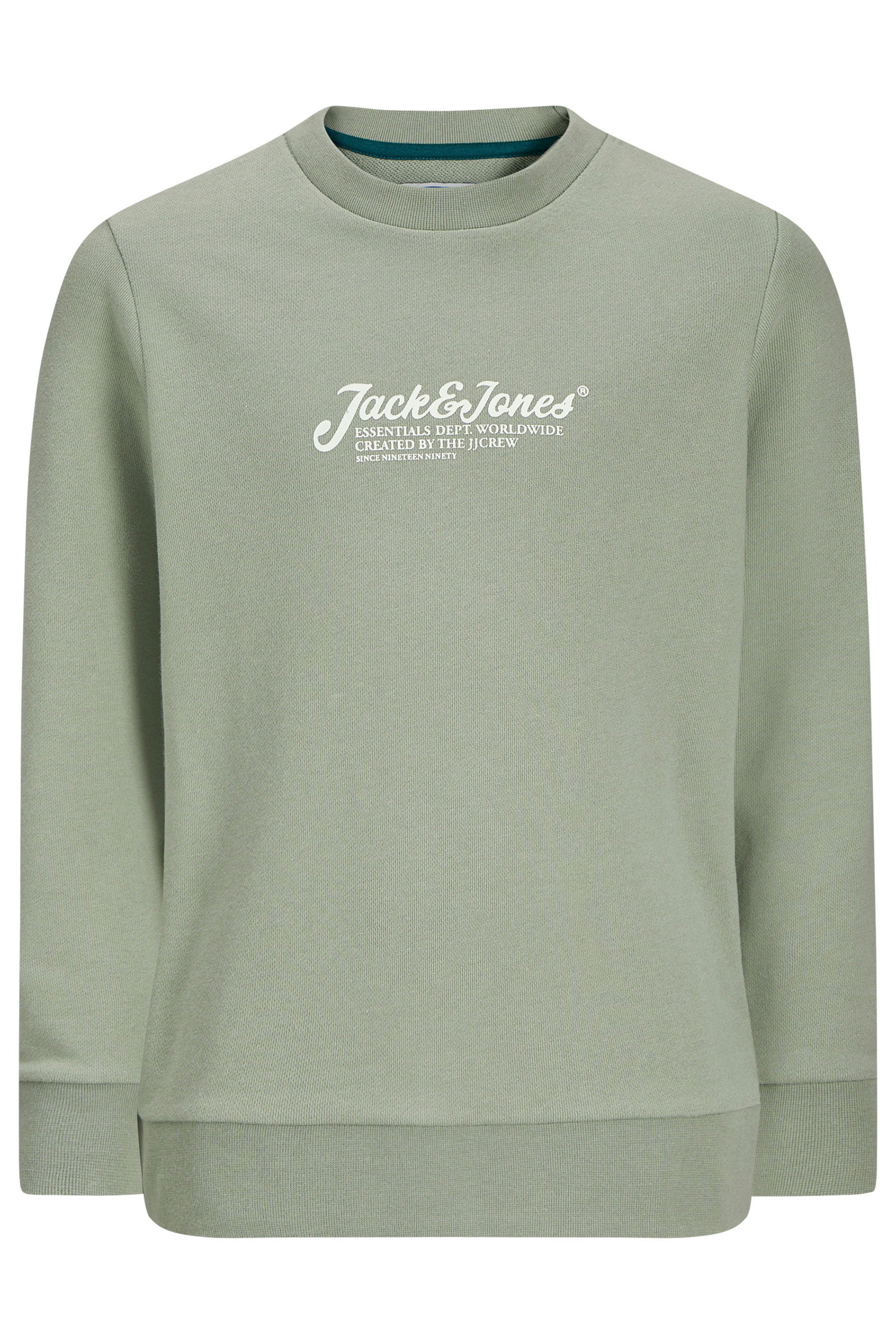 JACK & JONES Big & Tall Light Green Sweatshirt | BadRhino 1