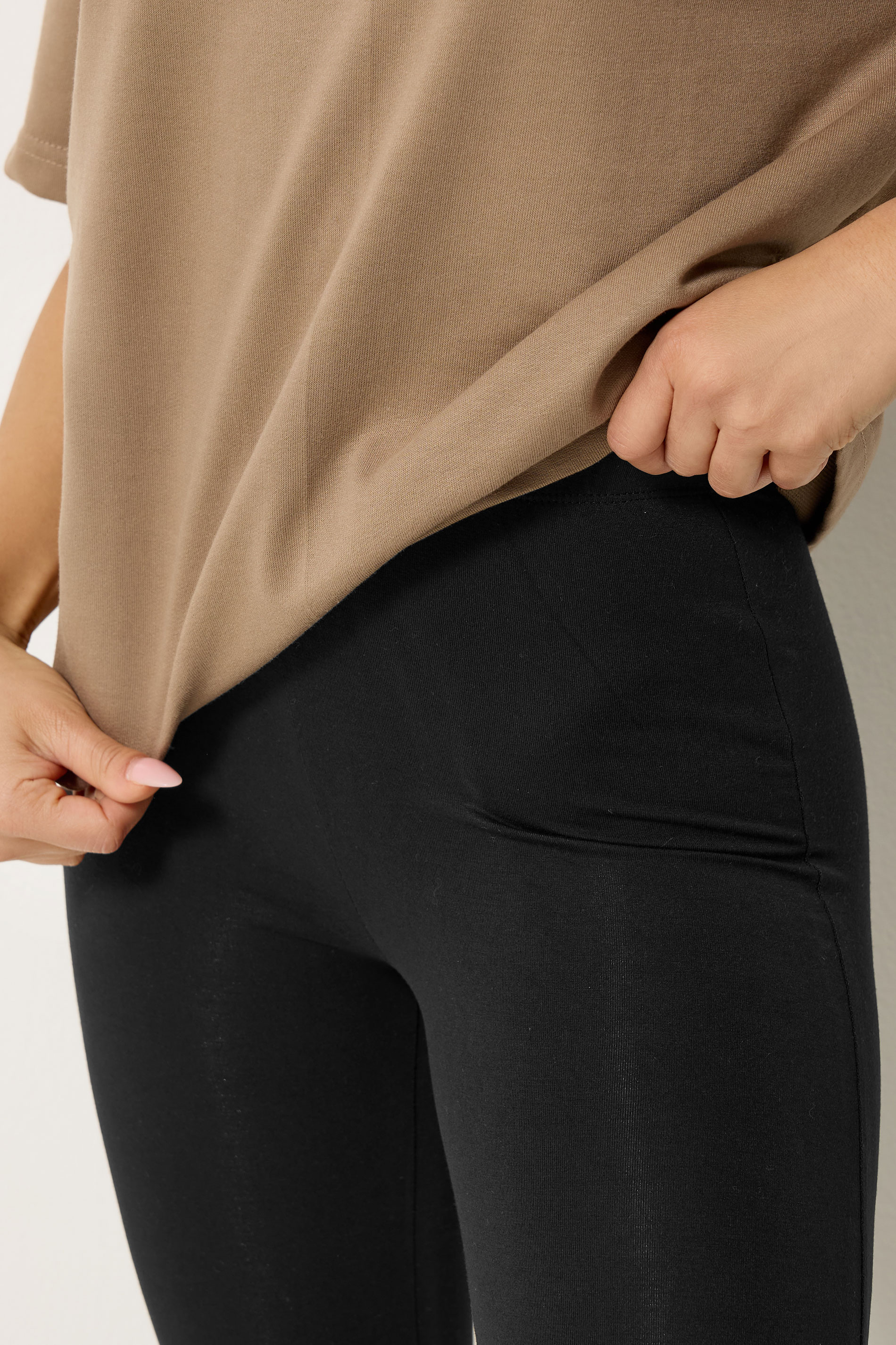 PixieGirl Petite Women's 2 PACK Black Basic Leggings | PixieGirl 6