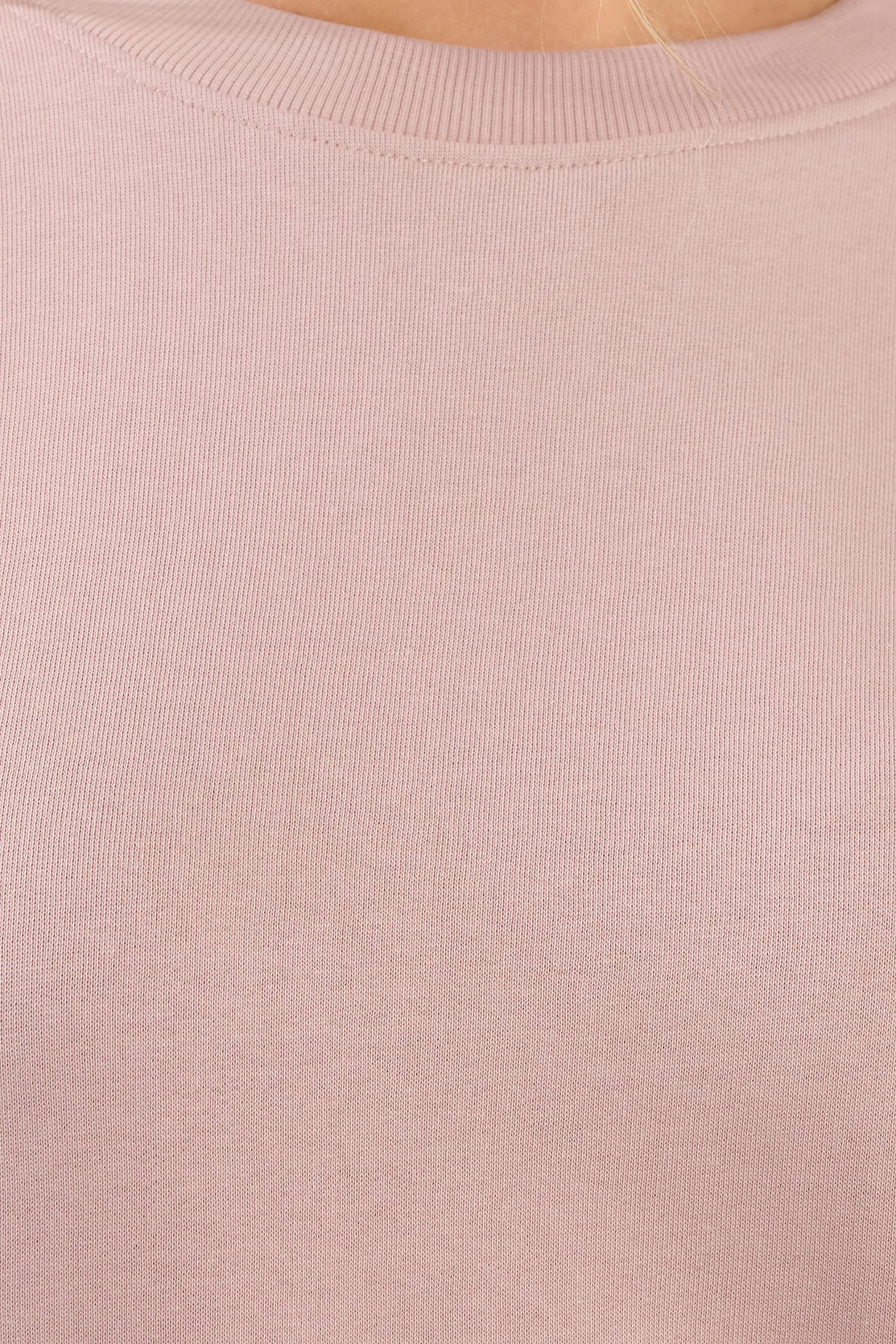 YOURS Plus Size Dusky Pink Sweatshirt  | Yours Clothing 4