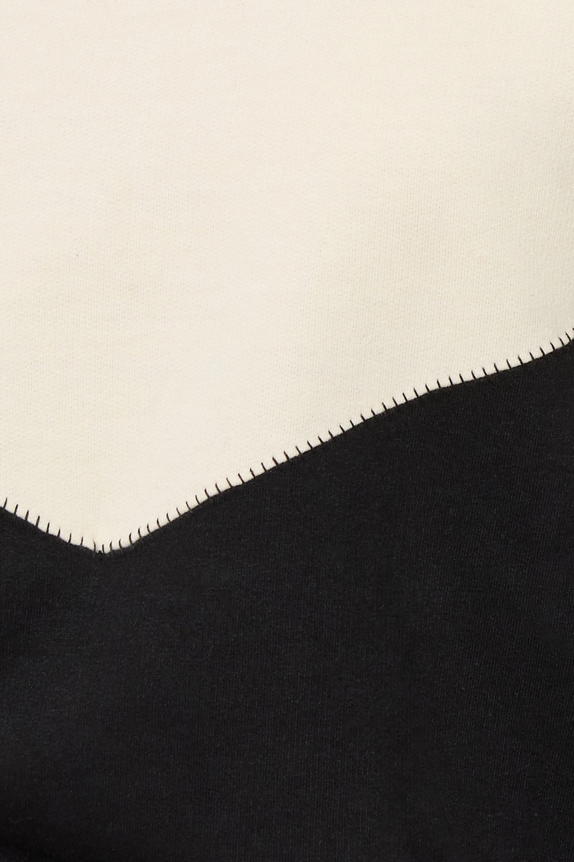LTS Tall Black Contrast Colour Block Sweatshirt | Long Tall Sally 5