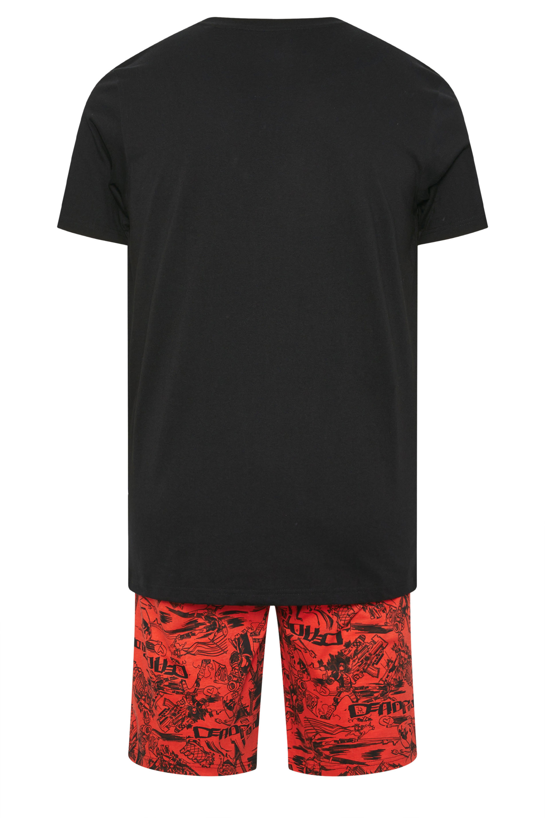 BadRhino Big & Tall Red Deadpool Pyjama Set | BadRhino 6