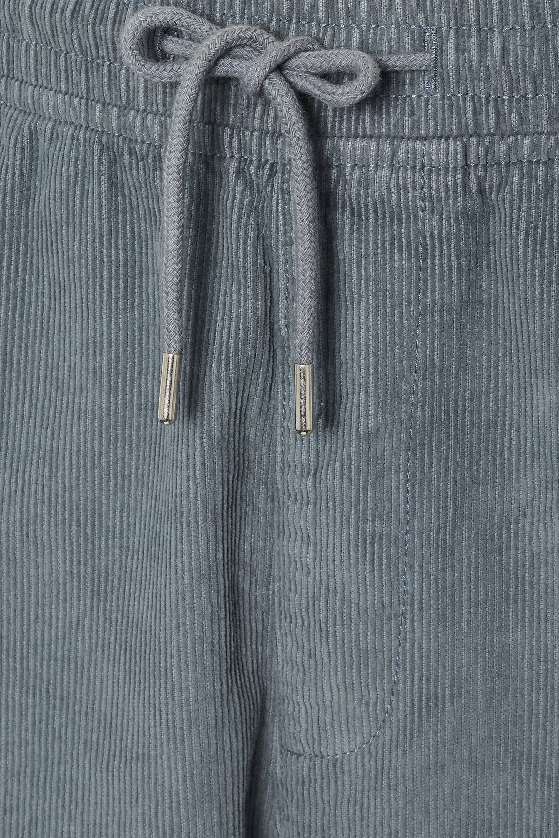 BadRhino Big & Tall Blue Elasticated Waist Corduroy Shorts | BadRhino 9