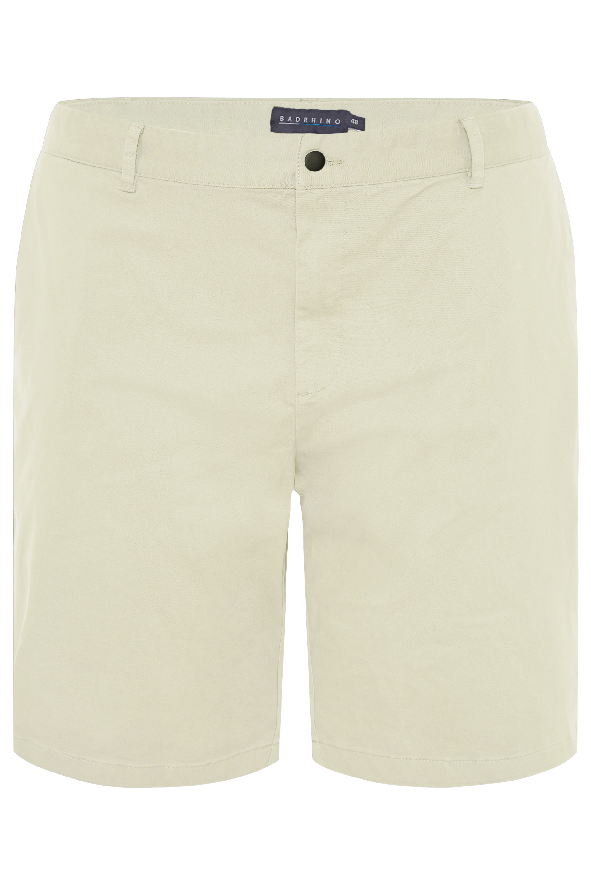 BadRhino Big & Tall 2 PACK Stone Brown & Navy Blue Stretch Chino Shorts | BadRhino 7