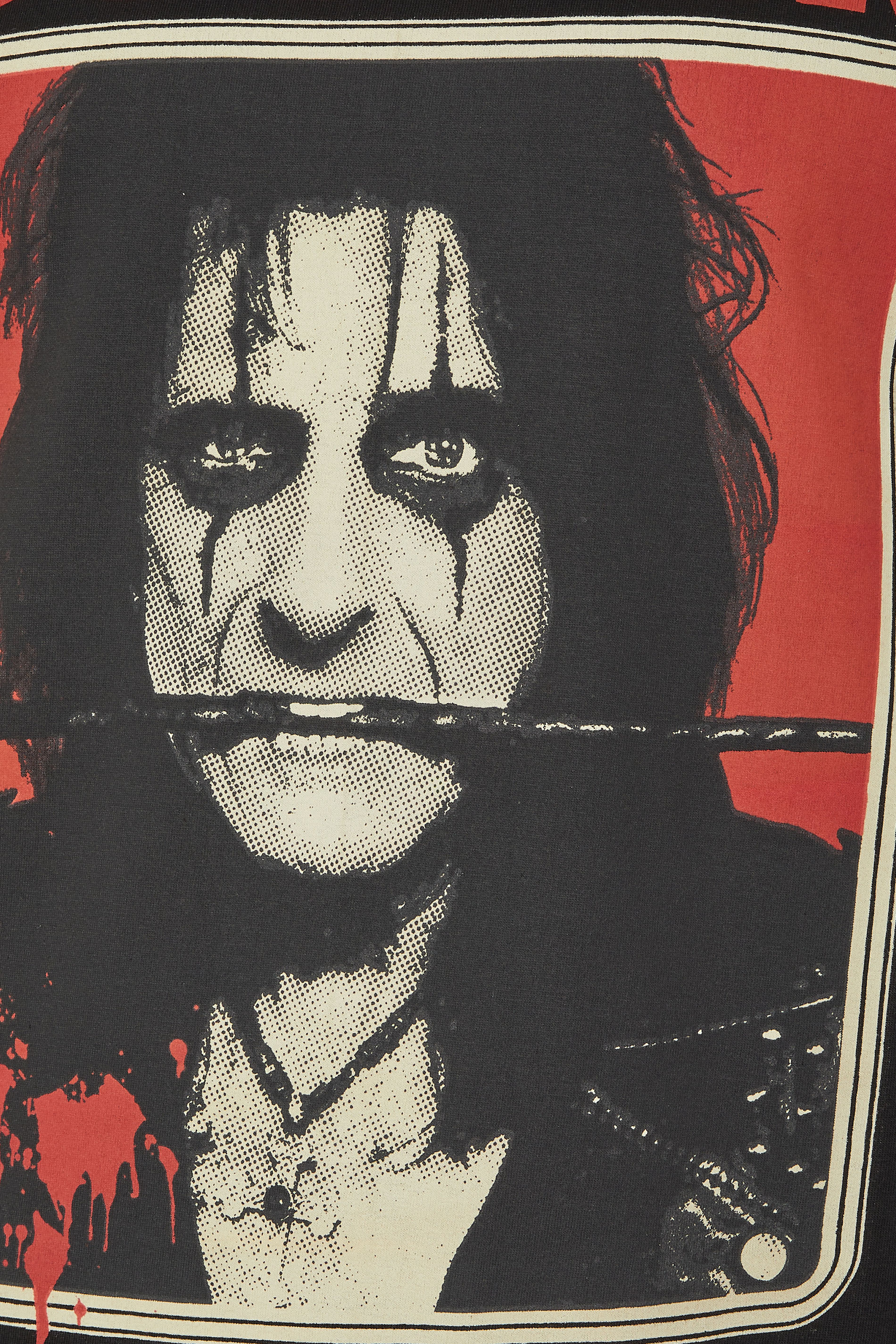 BadRhino Big & Tall Black Extra Long Alice Cooper Graphic T-Shirt | BadRhino 7